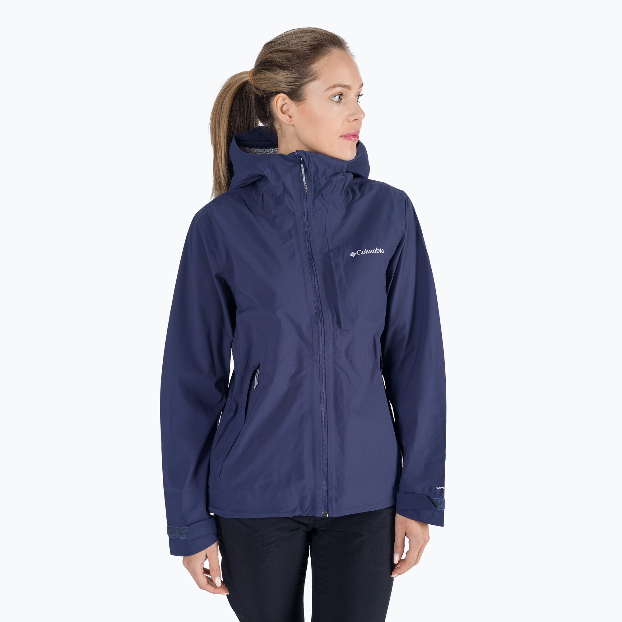 Kurtka przeciwdeszczowa damska Columbia Omni-Tech Ampli-Dry nocturnal 