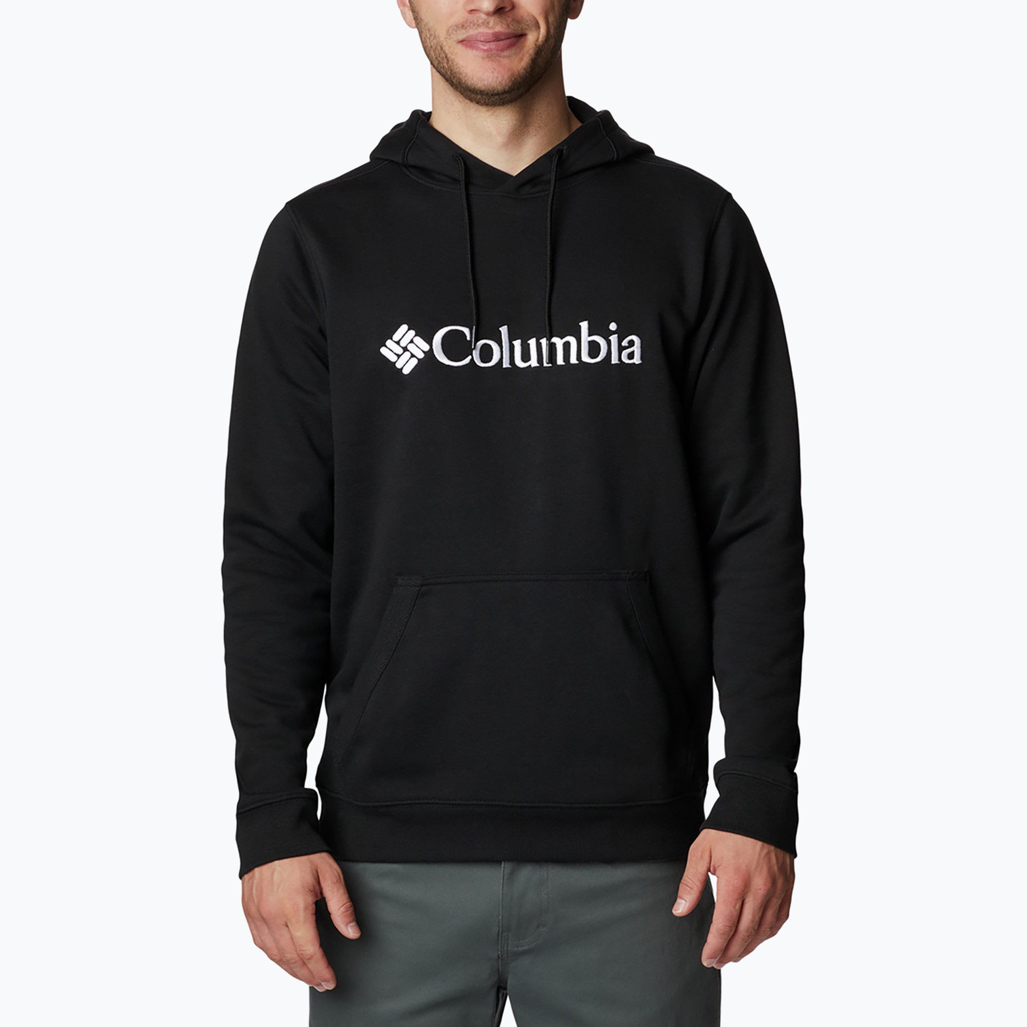 Bluza męska Columbia CSC Basic Logo II Hoodie black/white csc branded logo 