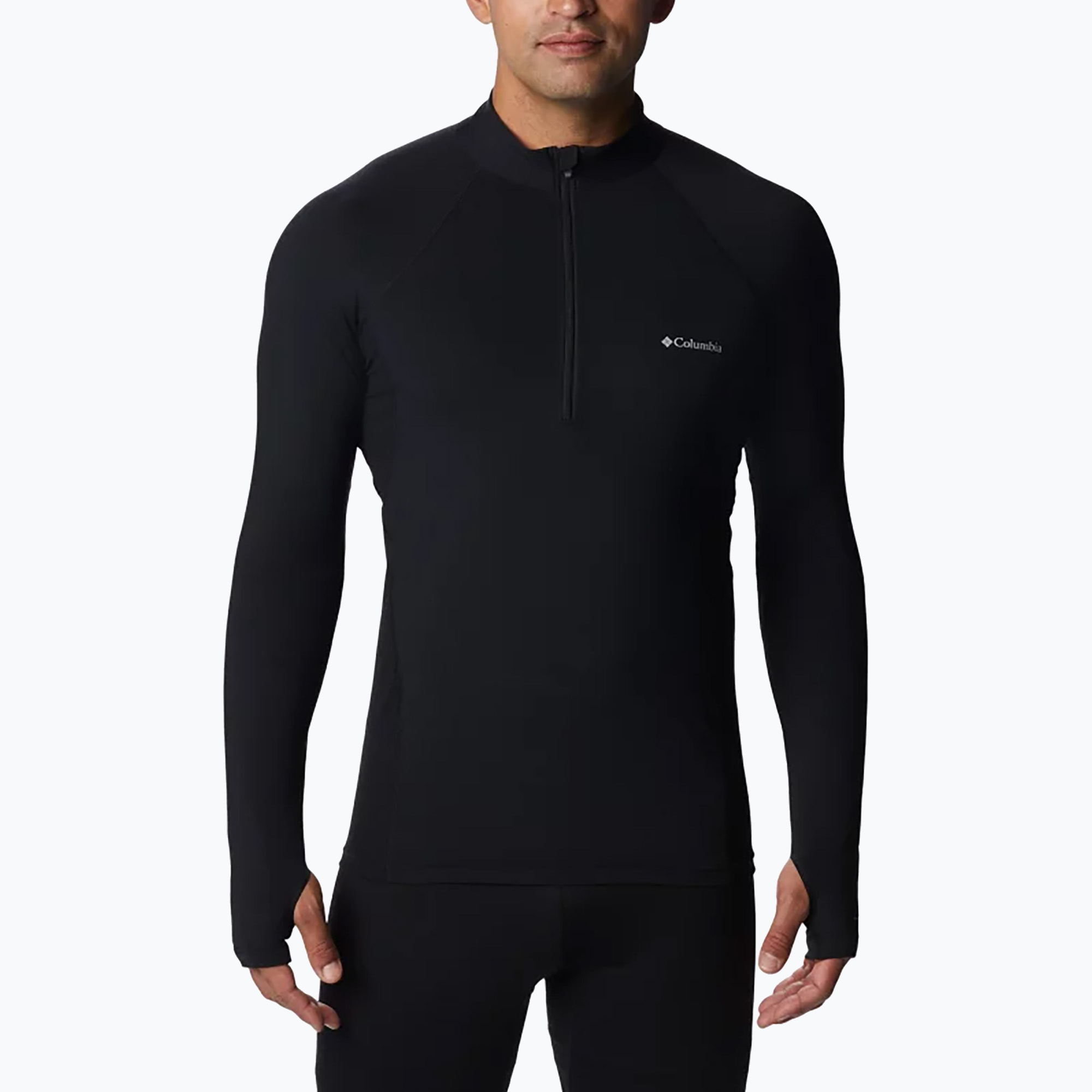 Longsleeve termoaktywny męski Columbia Midweight Stretch black 