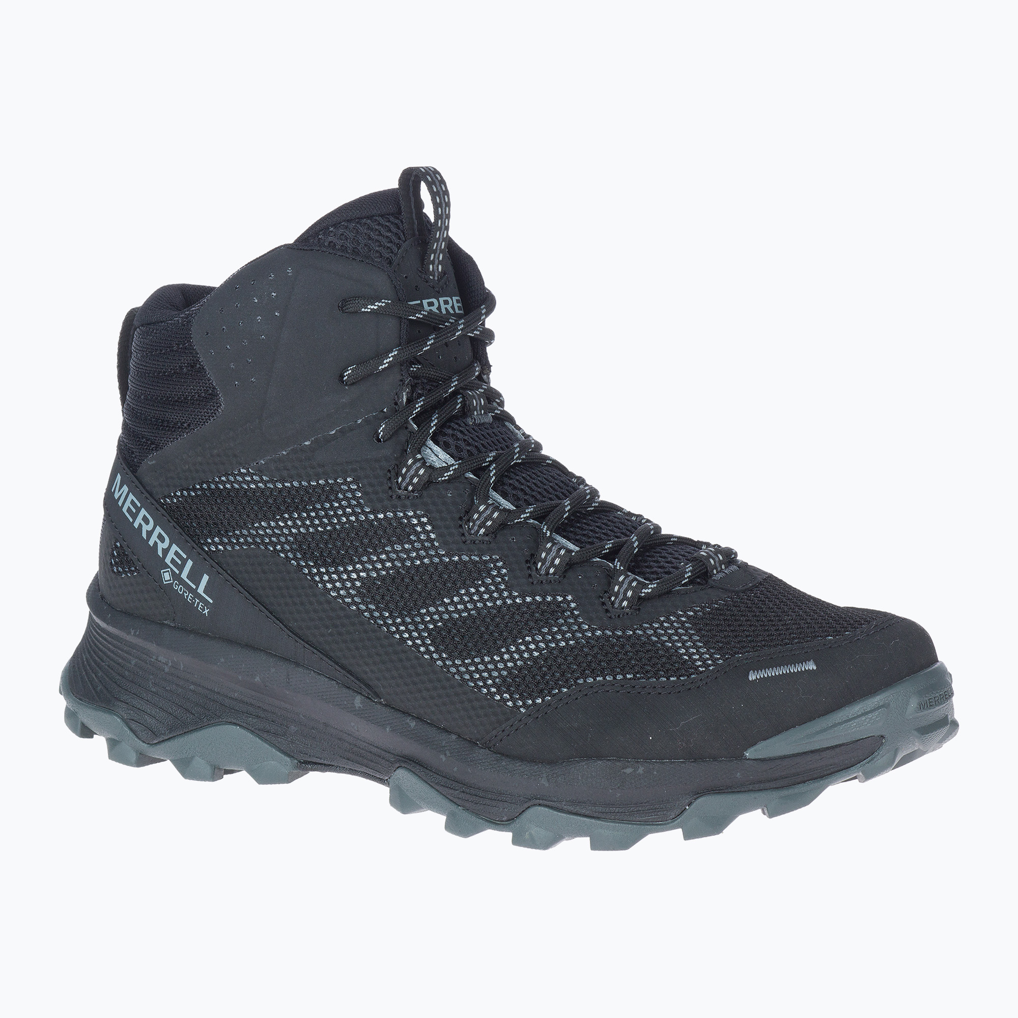 Buty trekkingowe męskie Merrell Speed Strike Mid GTX black 