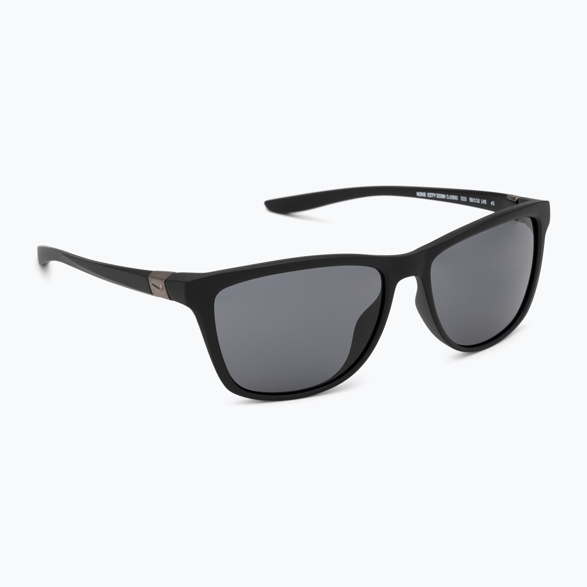 Okulary przeciwsłoneczne damskie Nike City Icon matte black/dark grey 