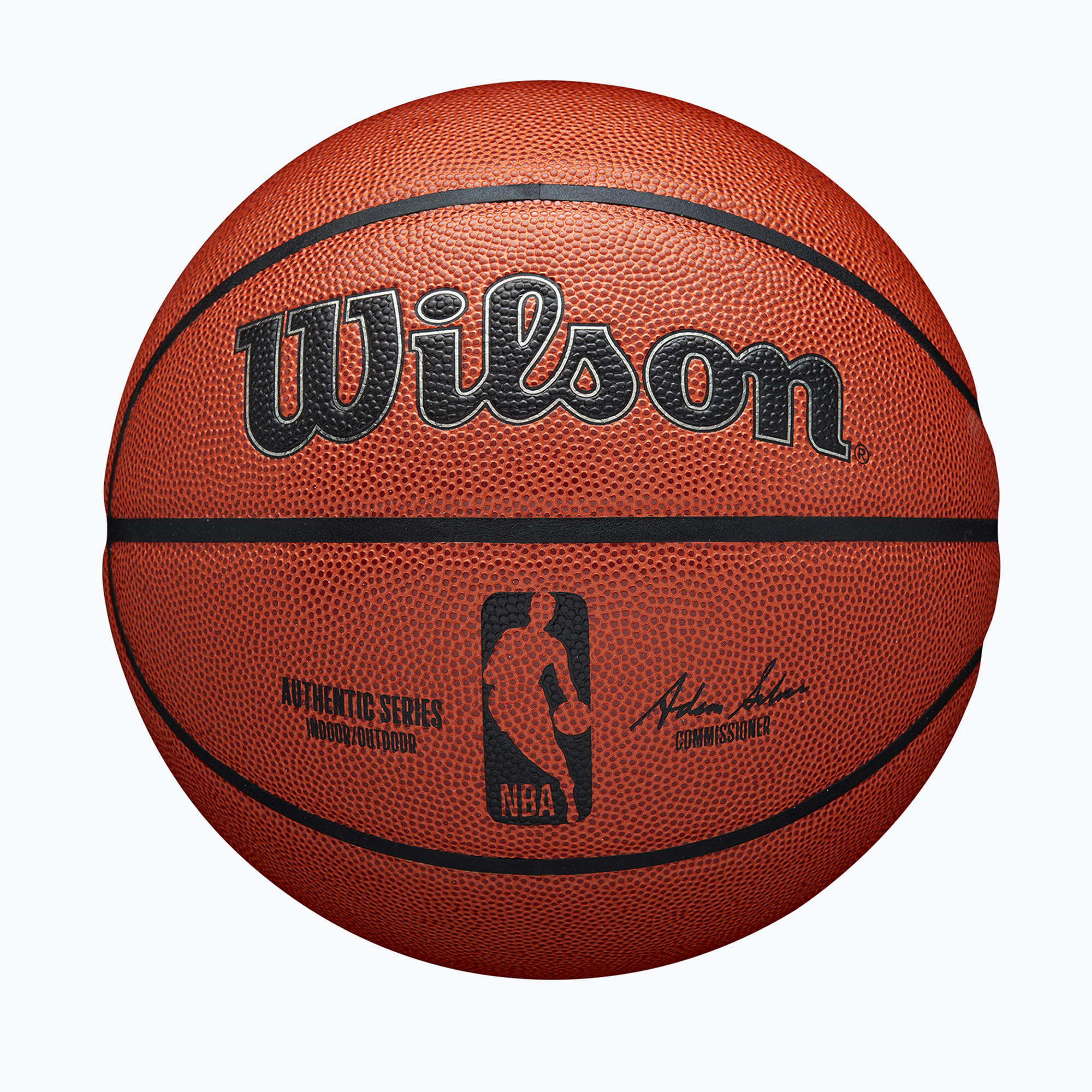 Piłka do koszykówki Wilson NBA Authentic Indoor Outdoor orange rozmiar 5 