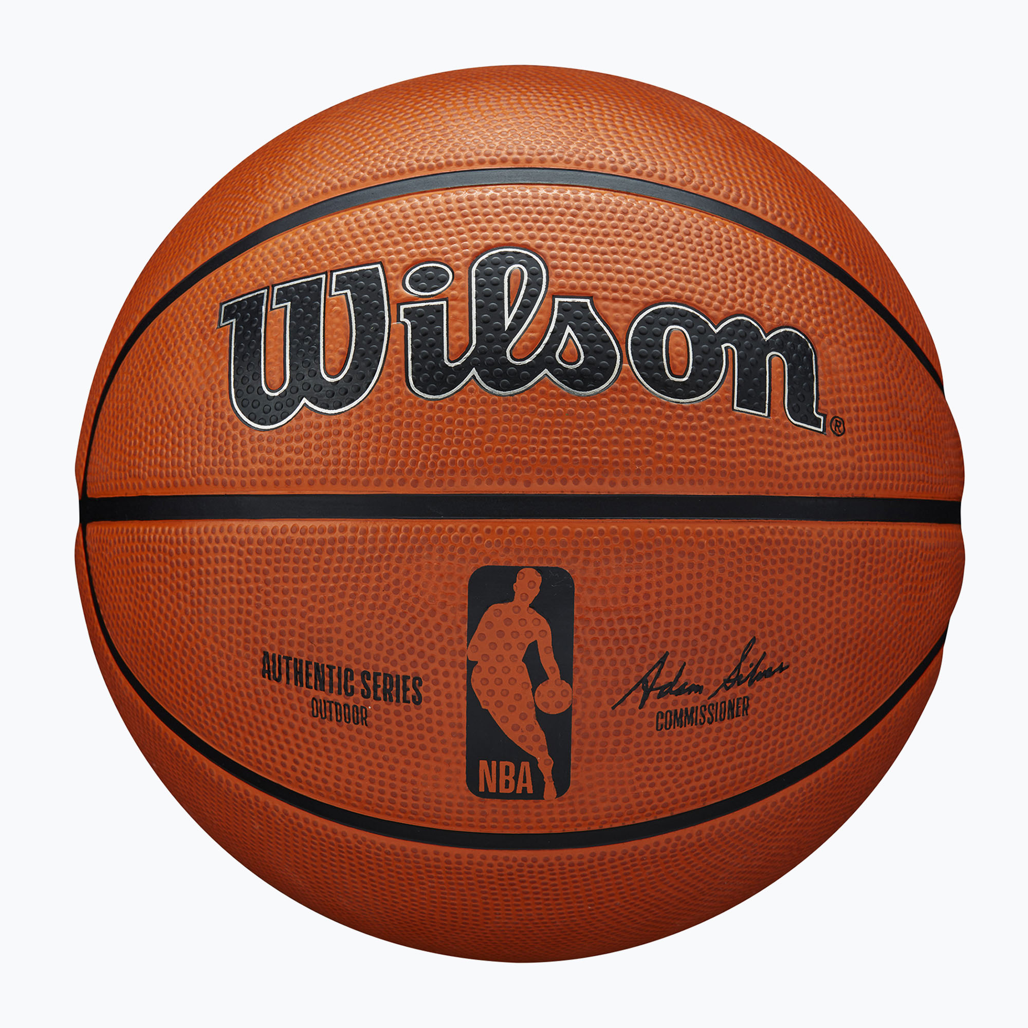 Piłka do koszykówki Wilson NBA Authentic Series Outdoor brown rozmiar 7 