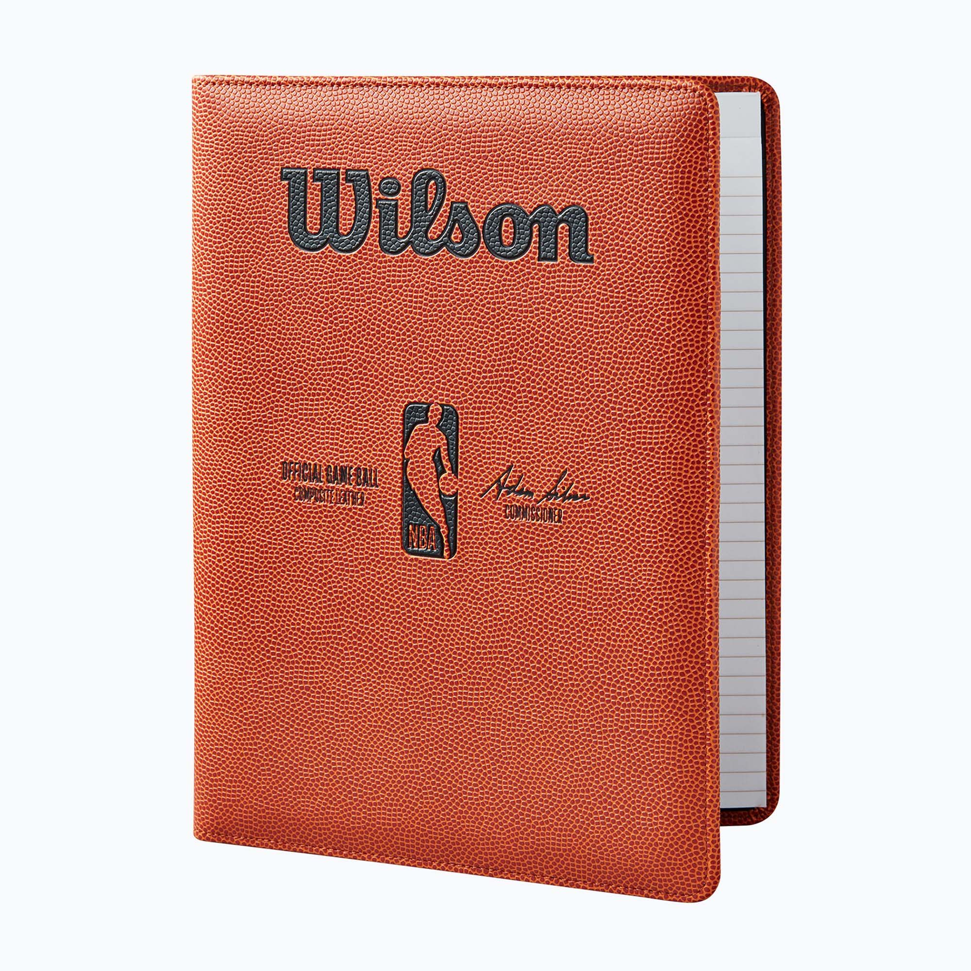 Notes A4 Wilson NBA Padfolio brown 