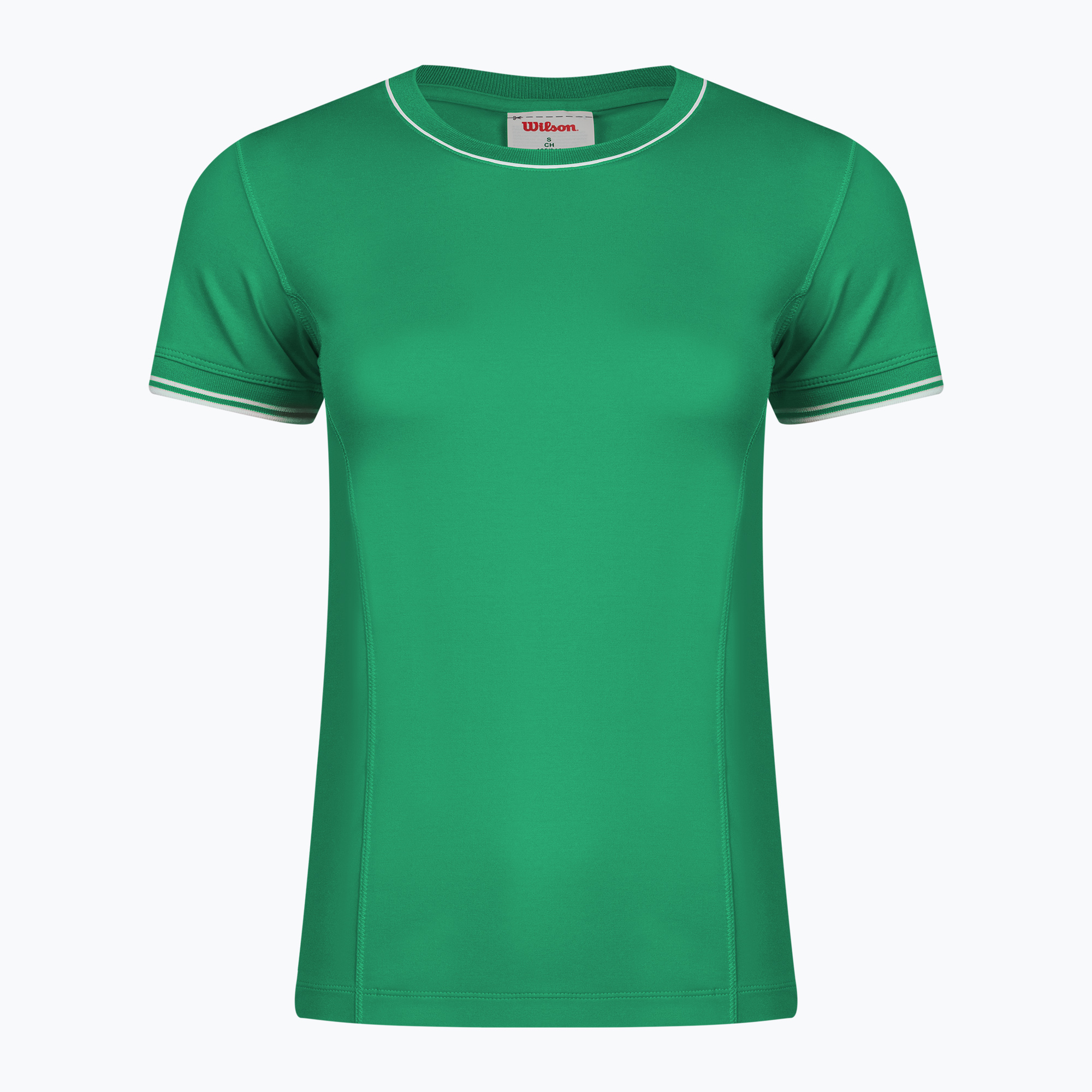 Koszulka damska Wilson Team Seamless W courtside green 