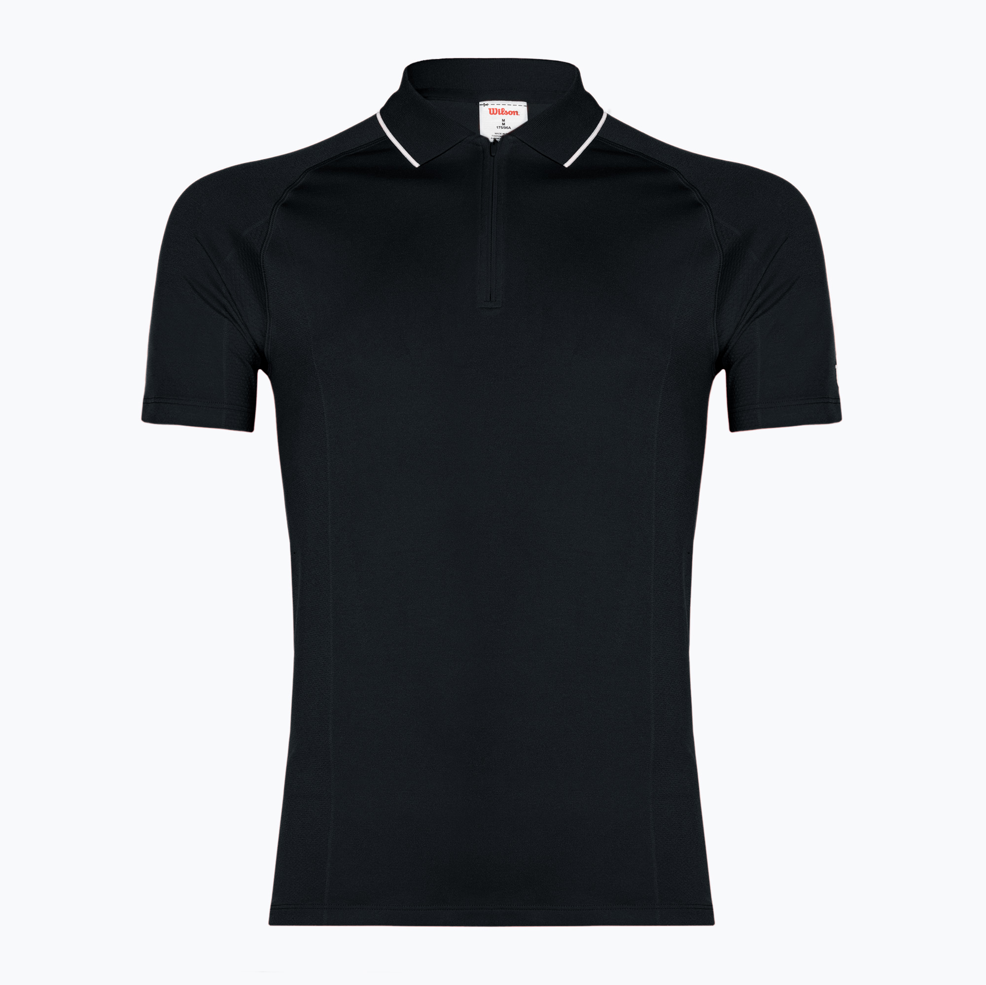 Koszulka męska Wilson Team Seamless Polo 2.0 black 
