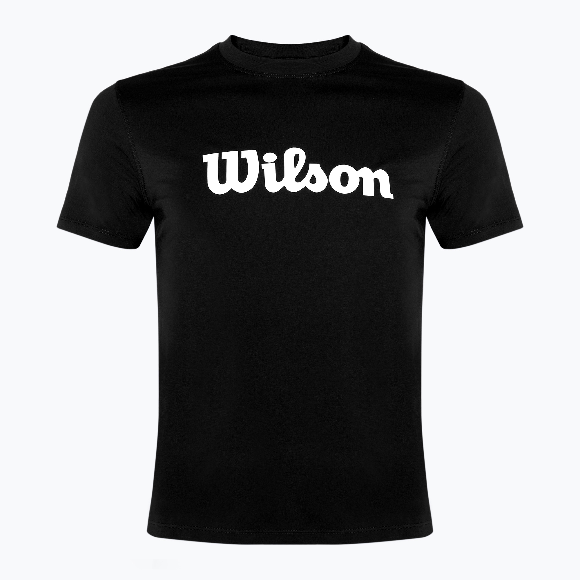 Koszulka tenisowa męska Wilson Team Graphic black script 