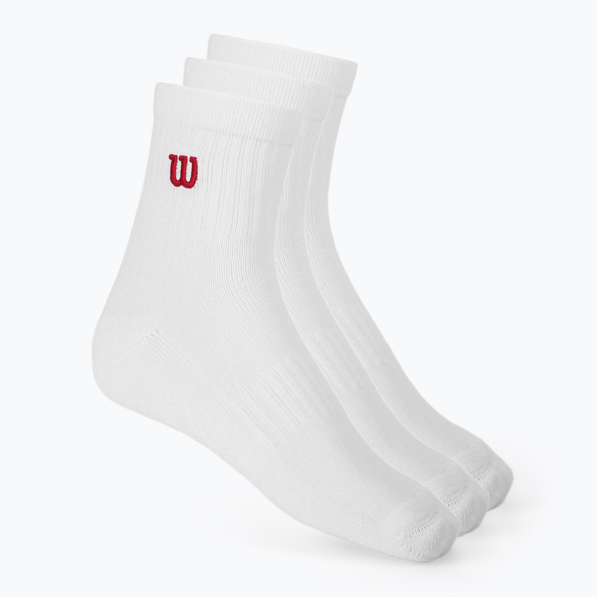 Чорапи Wilson Quarter Top 3 чифта bright white