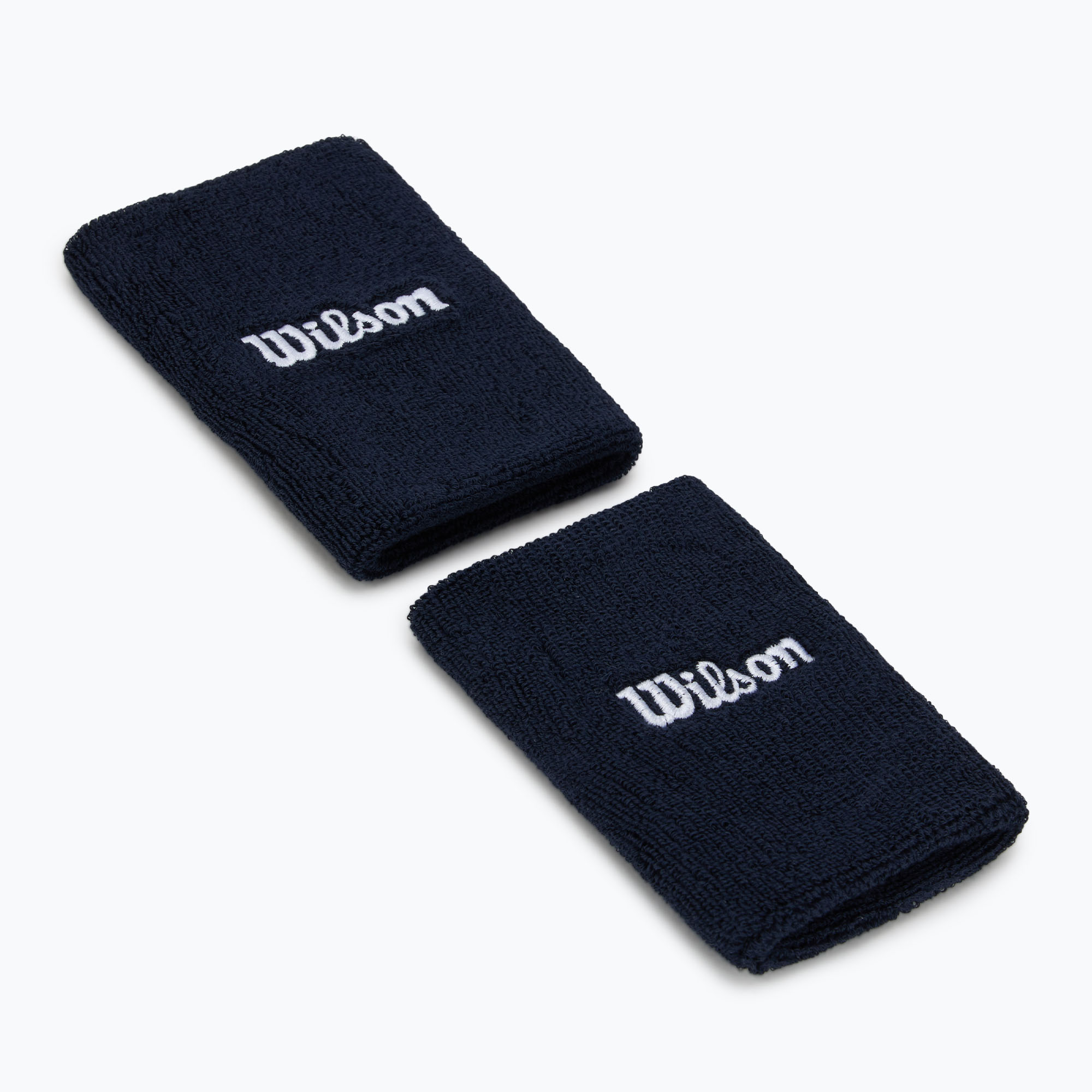 Лента за китка Wilson Wide Terry Wristband 2 бр.classic navy