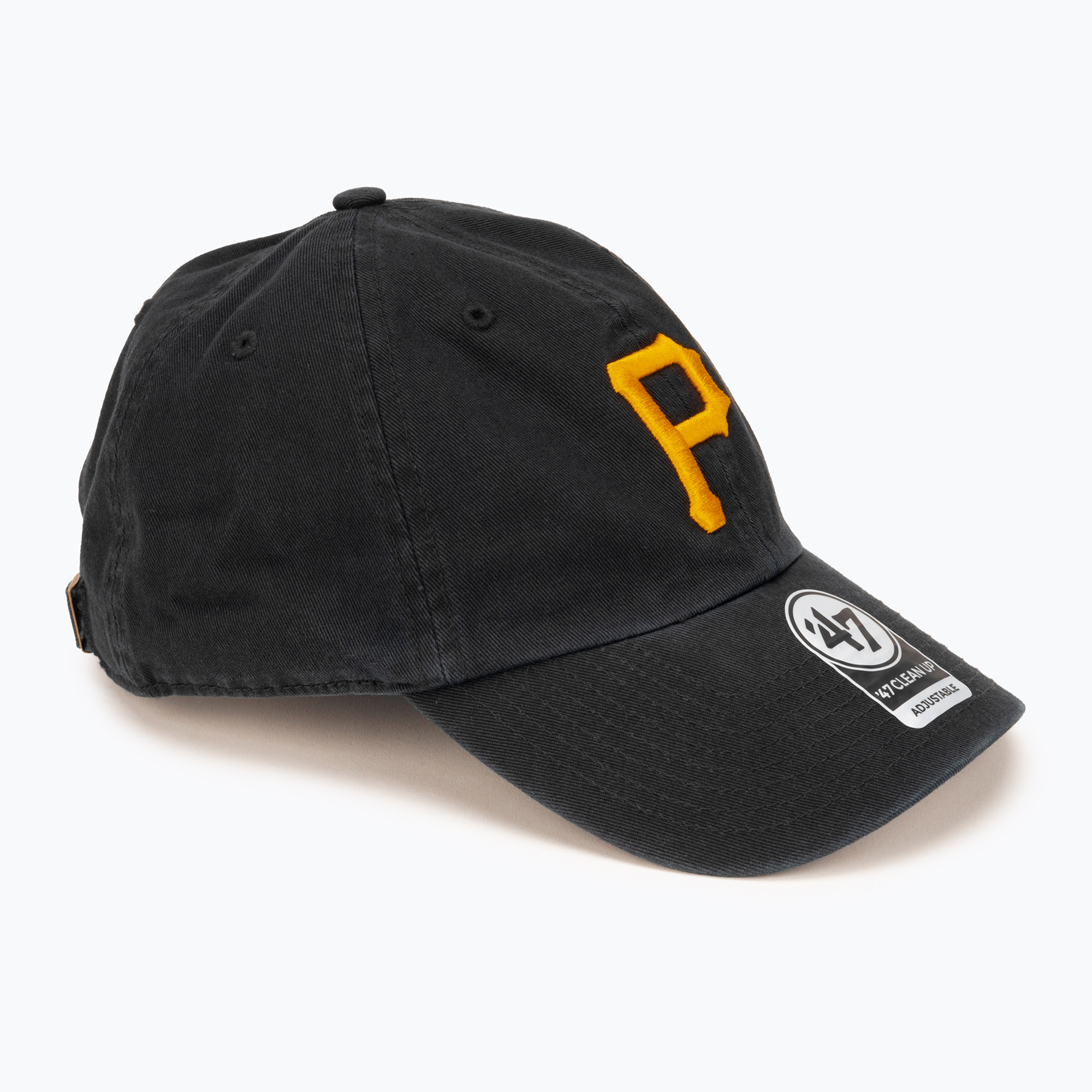 47 Brand MLB Pittsburgh Pirates CLEAN UP baseball șapcă negru (MLB Pittsburgh Pirates CLEAN UP B-RGW20GWS)