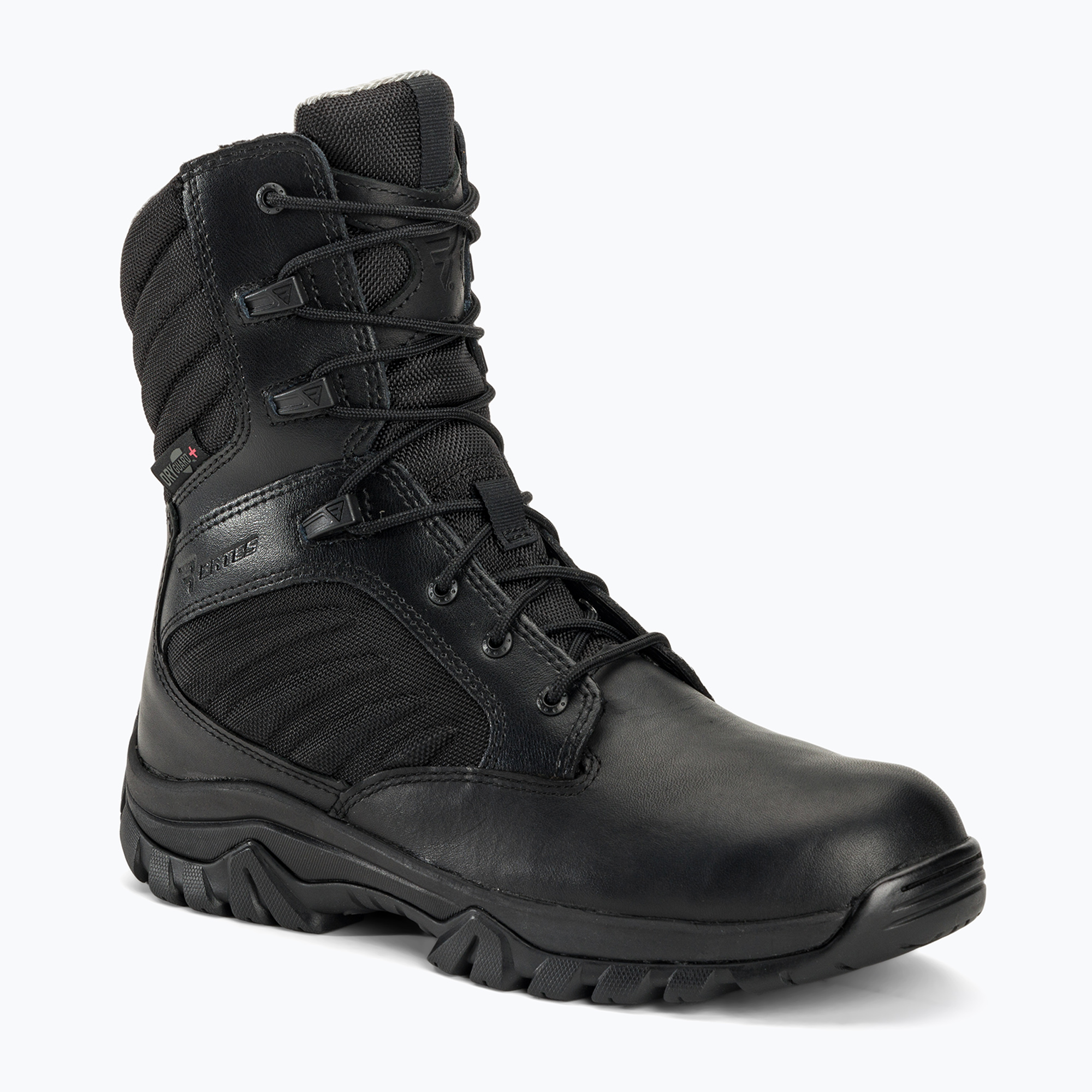 Buty taktyczne męskie Bates GX X2 Tall Zip Dry Guard+ Thinsulate black 