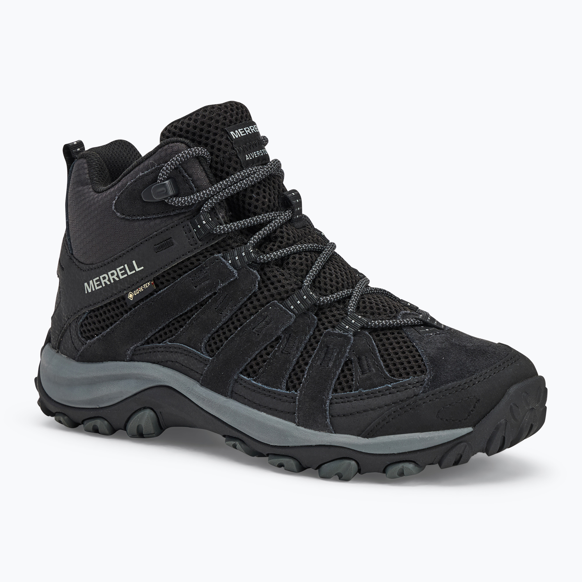 Buty turystyczne męskie Merrell Alverstone 2 Mid GTX black/ black 