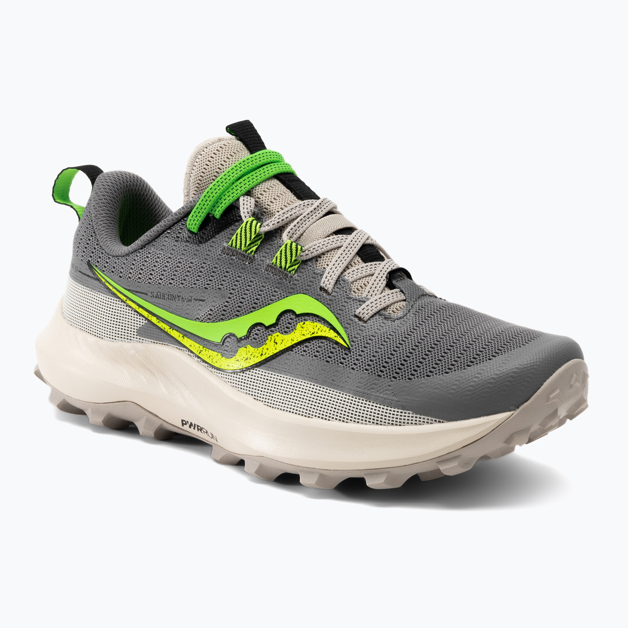 Buty do biegania damskie Saucony Peregrine 13 gravel/slime 