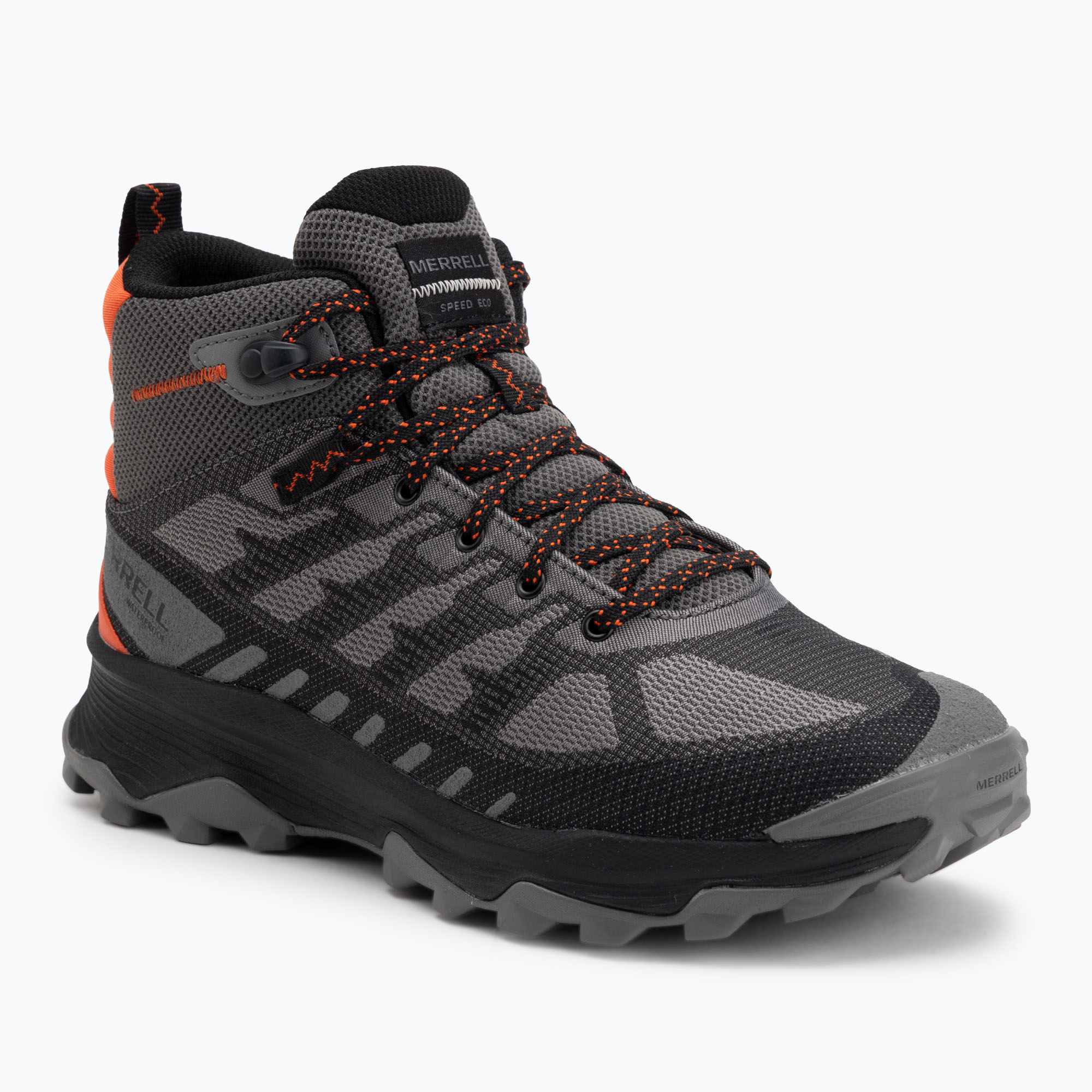 Buty męskie Merrell Speed Eco Mid WP charcoal/tangerine 