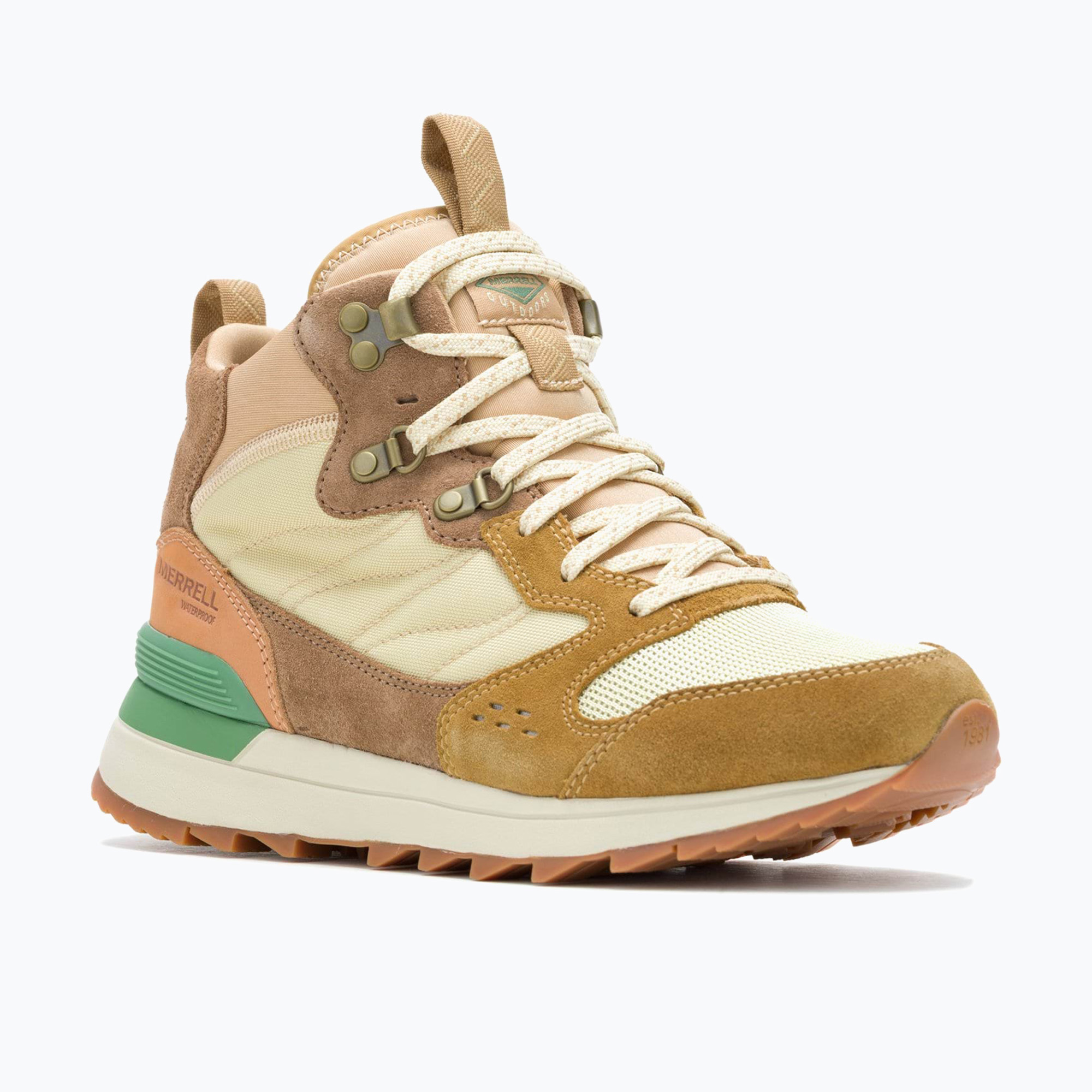 Buty męskie Merrell Alpine 83 Sneaker Recraft Mid Wp tan 