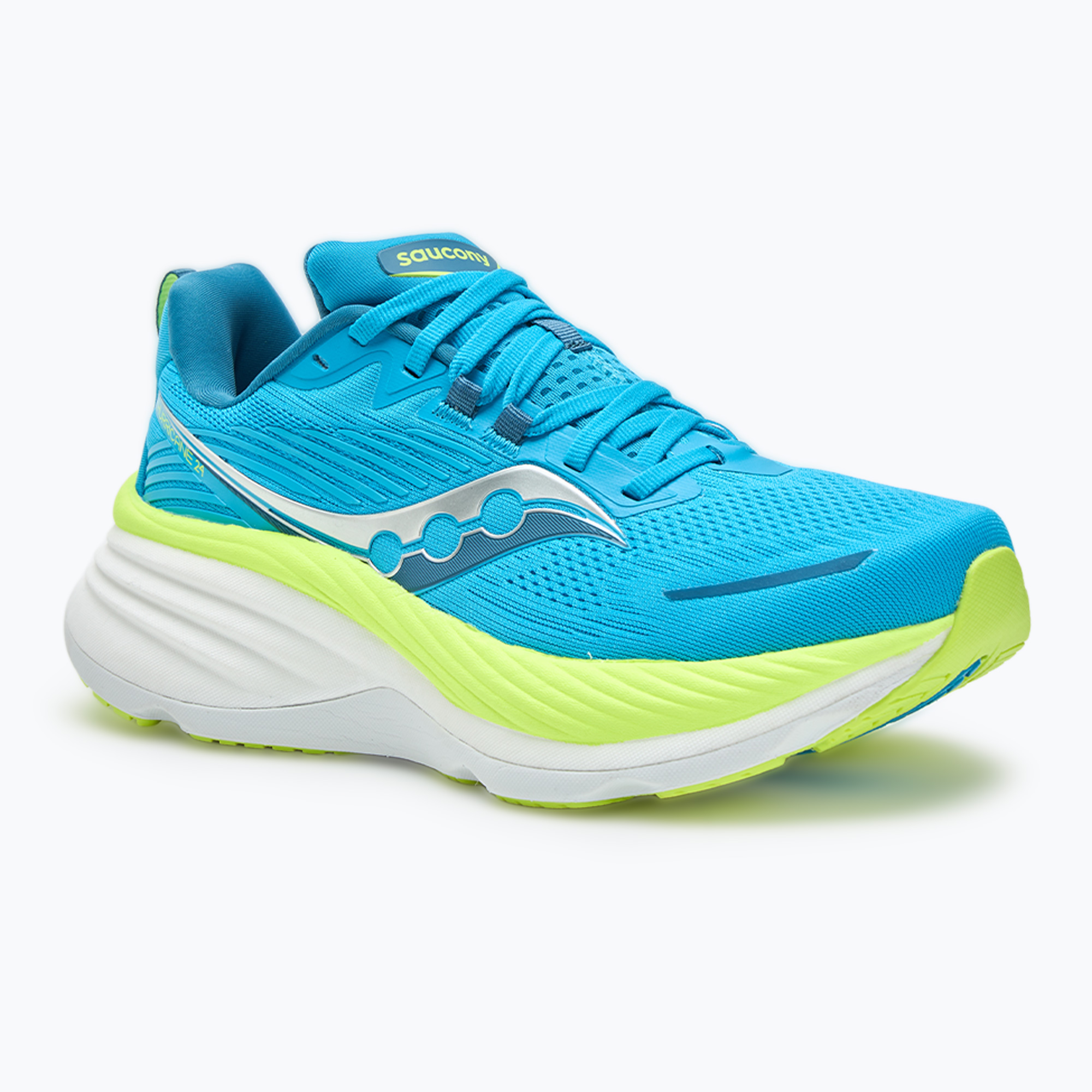 Buty do biegania męskie Saucony Hurricane 24 viziblue/citron 