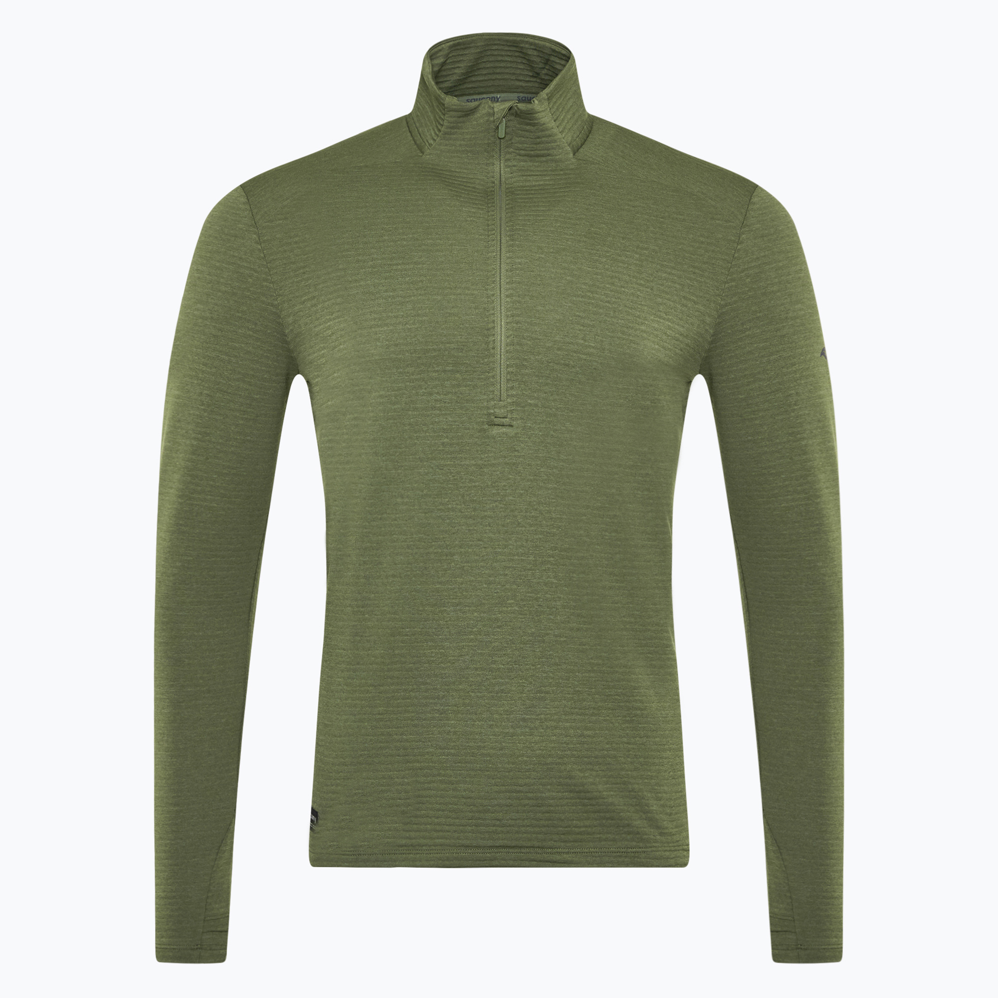 Bluza do biegania męska Saucony Triumph 3D 1/2 Zip bough heather 