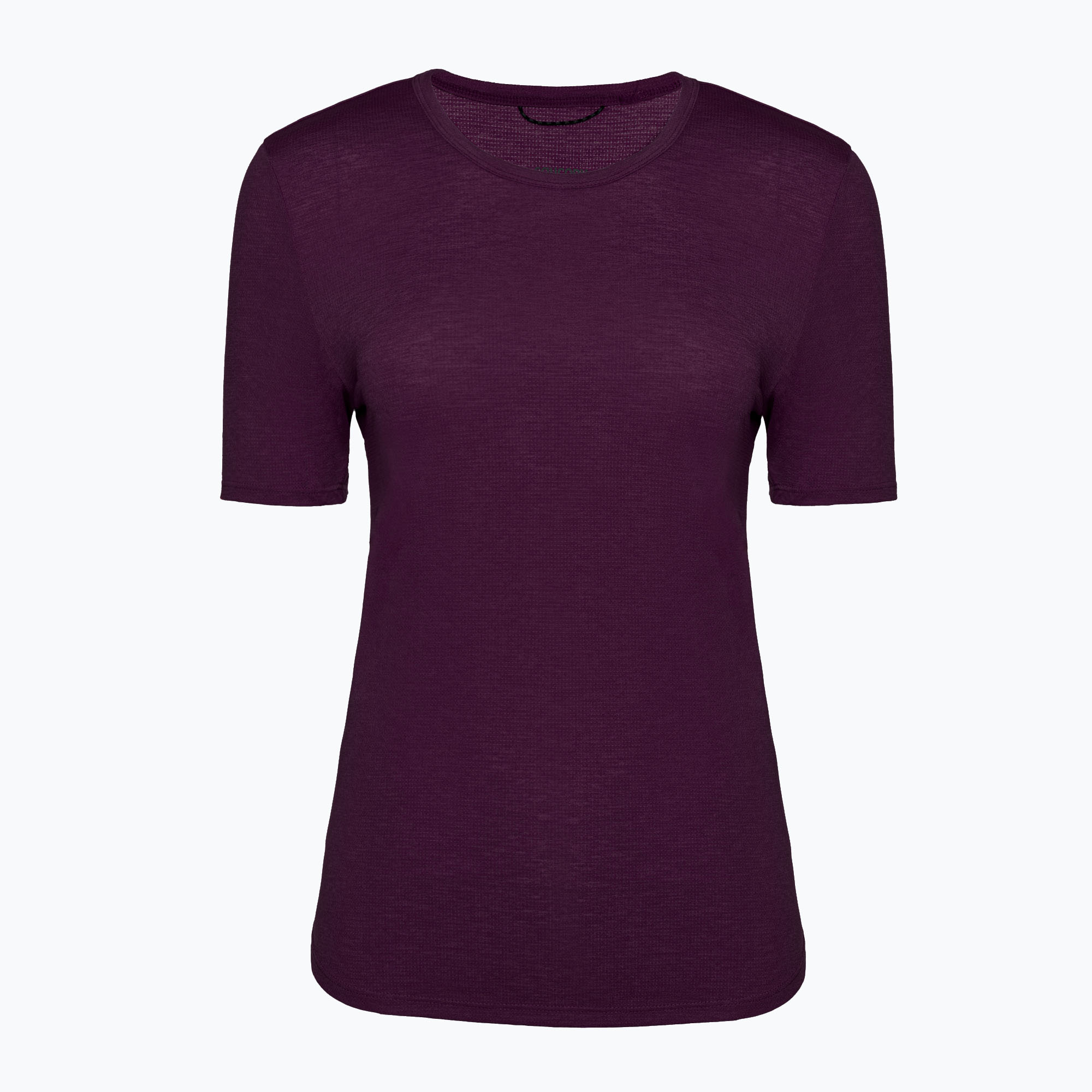 Koszulka do biegania damska Saucony Stopwatch eggplant heather 