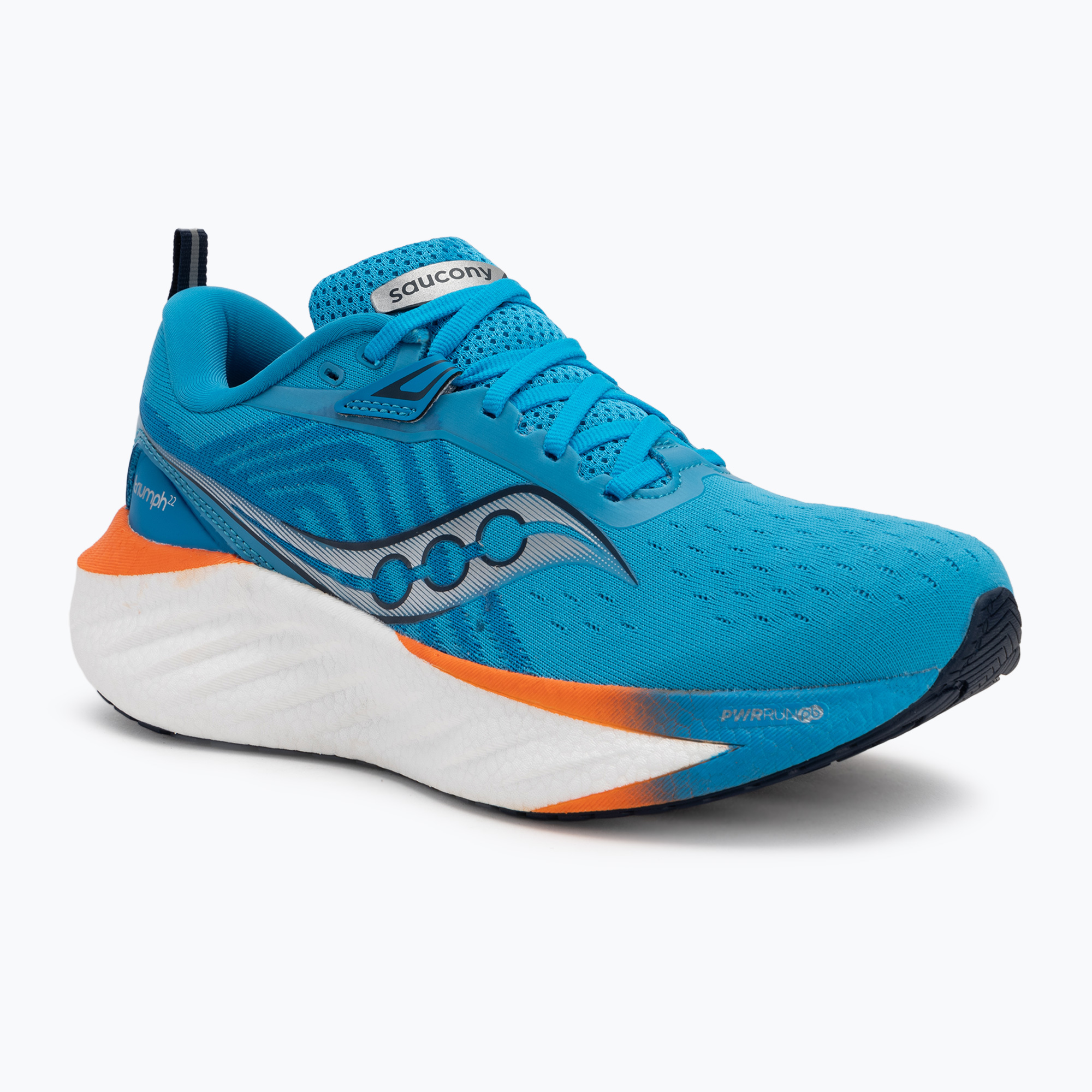 Buty do biegania męskie Saucony Triumph 22 viziblue/pepper 