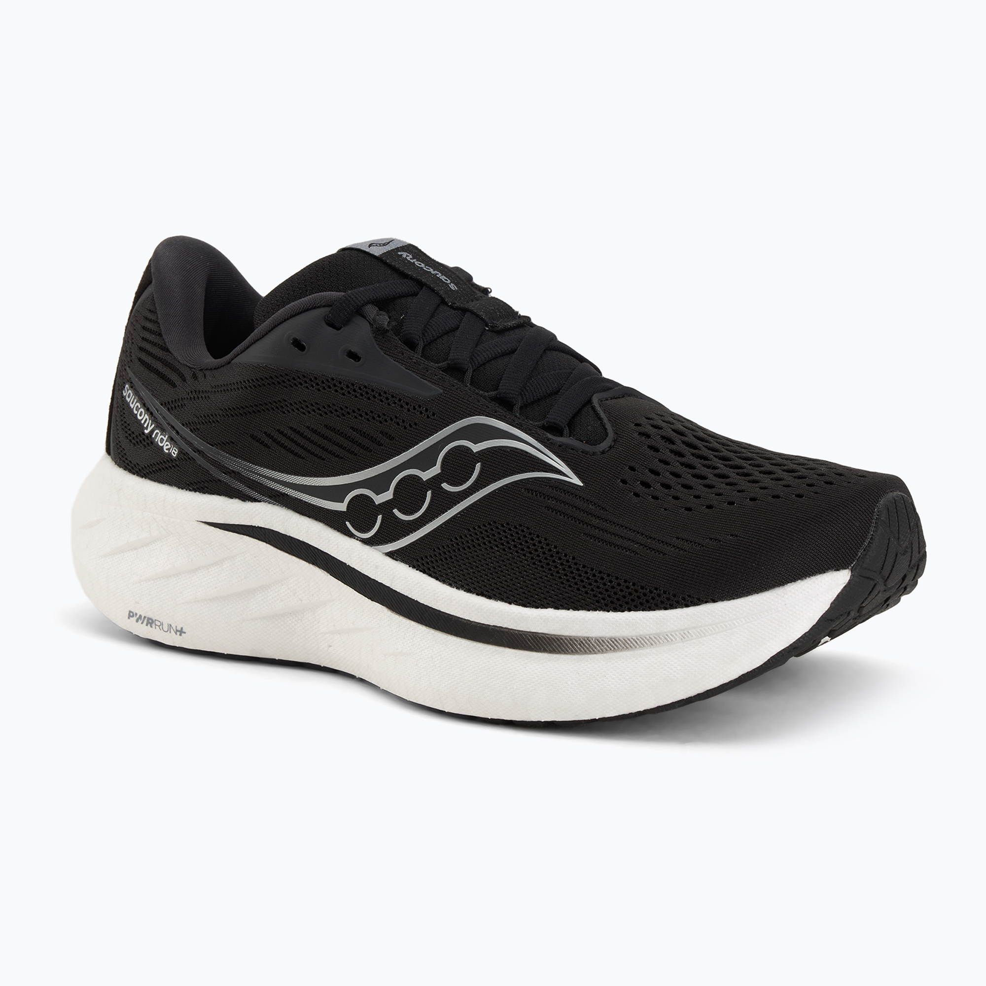 Buty do biegania damskie Saucony Ride 18 black/white 