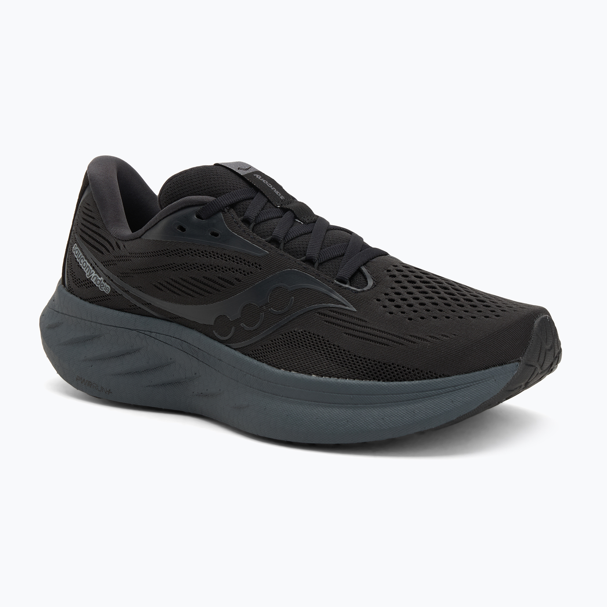 Buty do biegania męskie Saucony Ride 18 black/shadow 