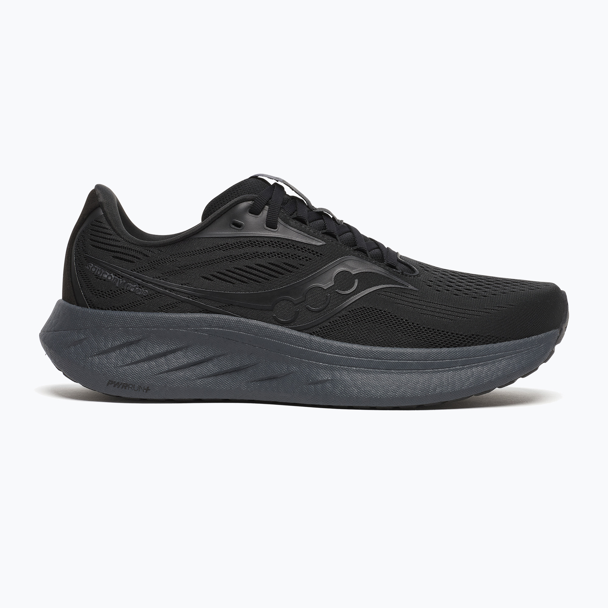 Buty do biegania męskie Saucony Ride 18 black/shadow 