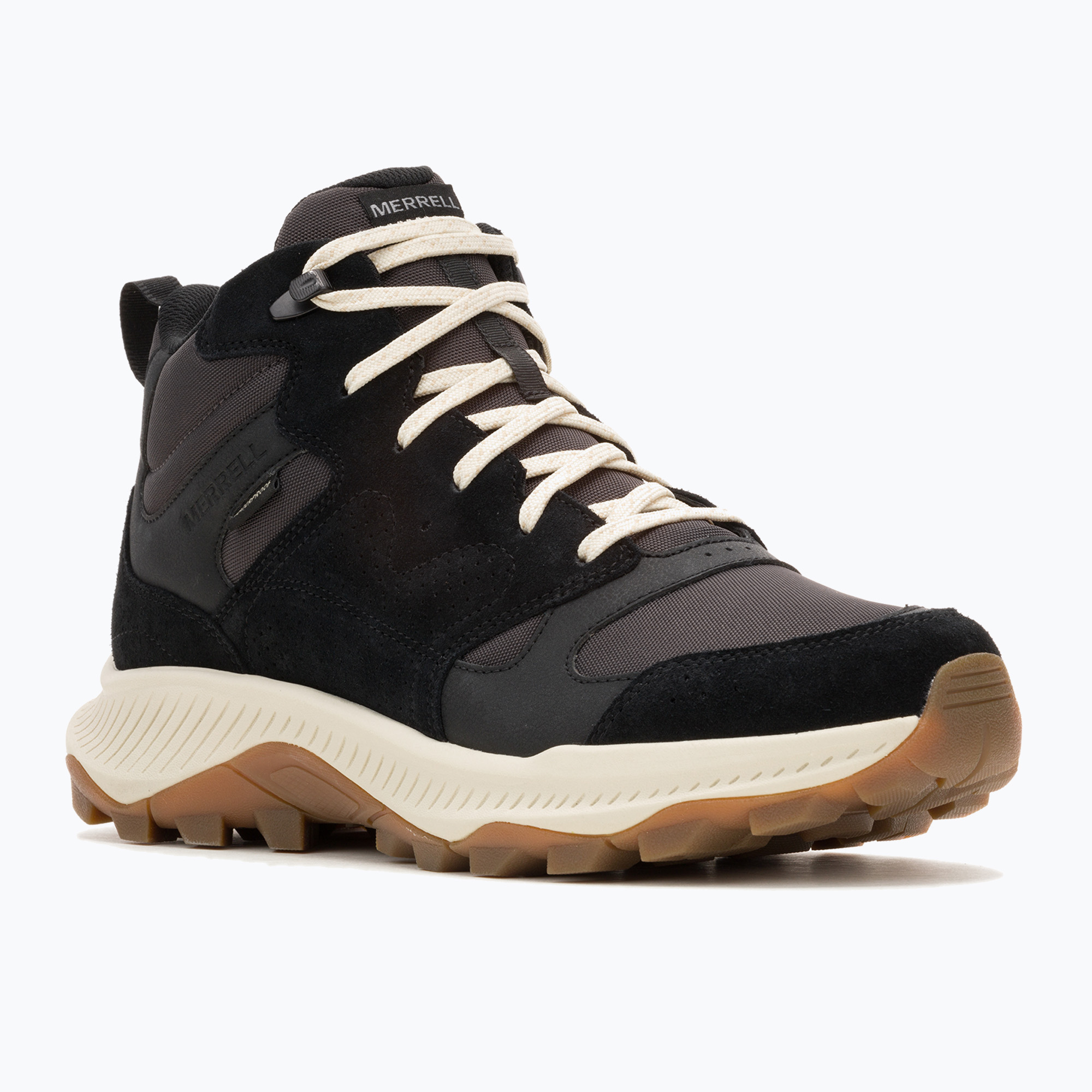 Buty turystyczne męskie Merrell Tempo Sol Mid Wp coal