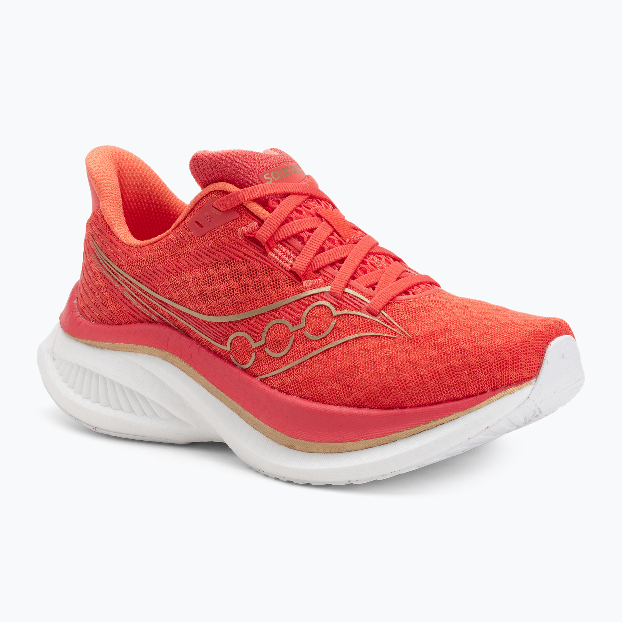 Buty do biegania damskie Saucony Endorphin Speed 5 coral/salmon 
