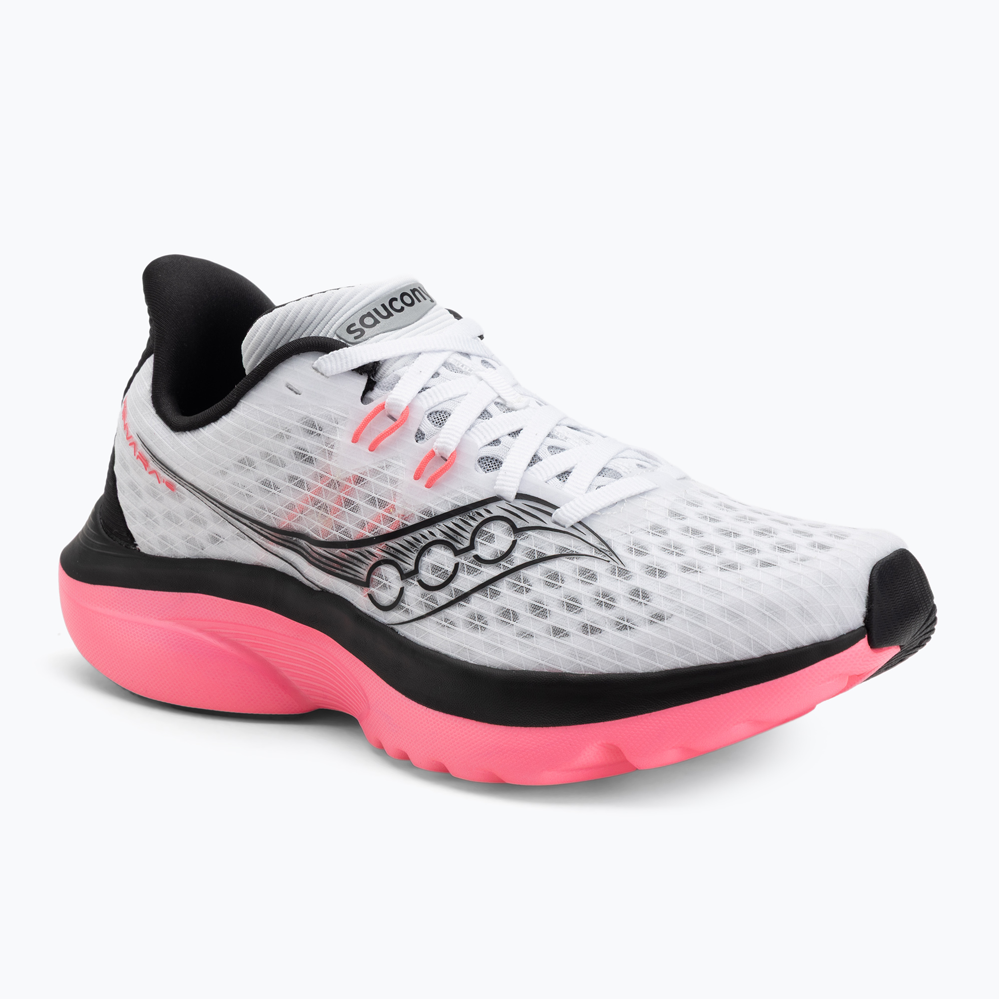 Buty do biegania damskie Saucony Kinvara 16 white/black 