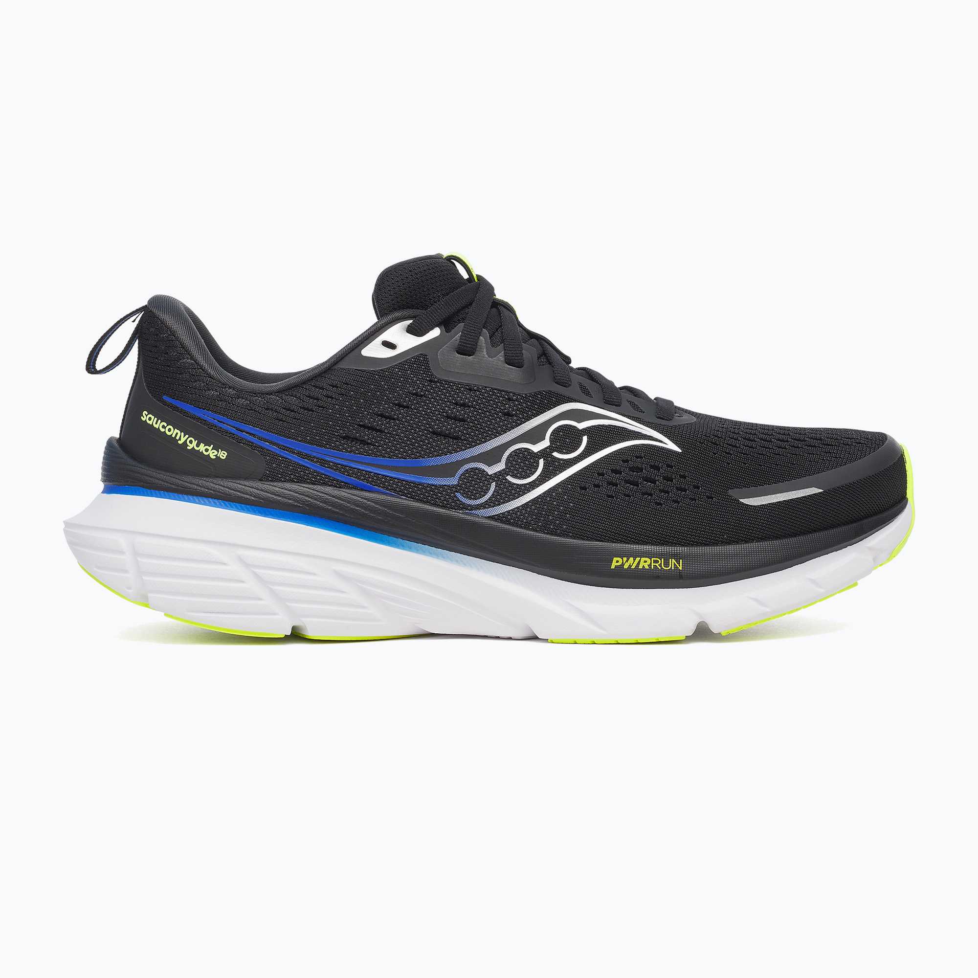 Buty do biegania męskie Saucony Guide 18 black/lapis 