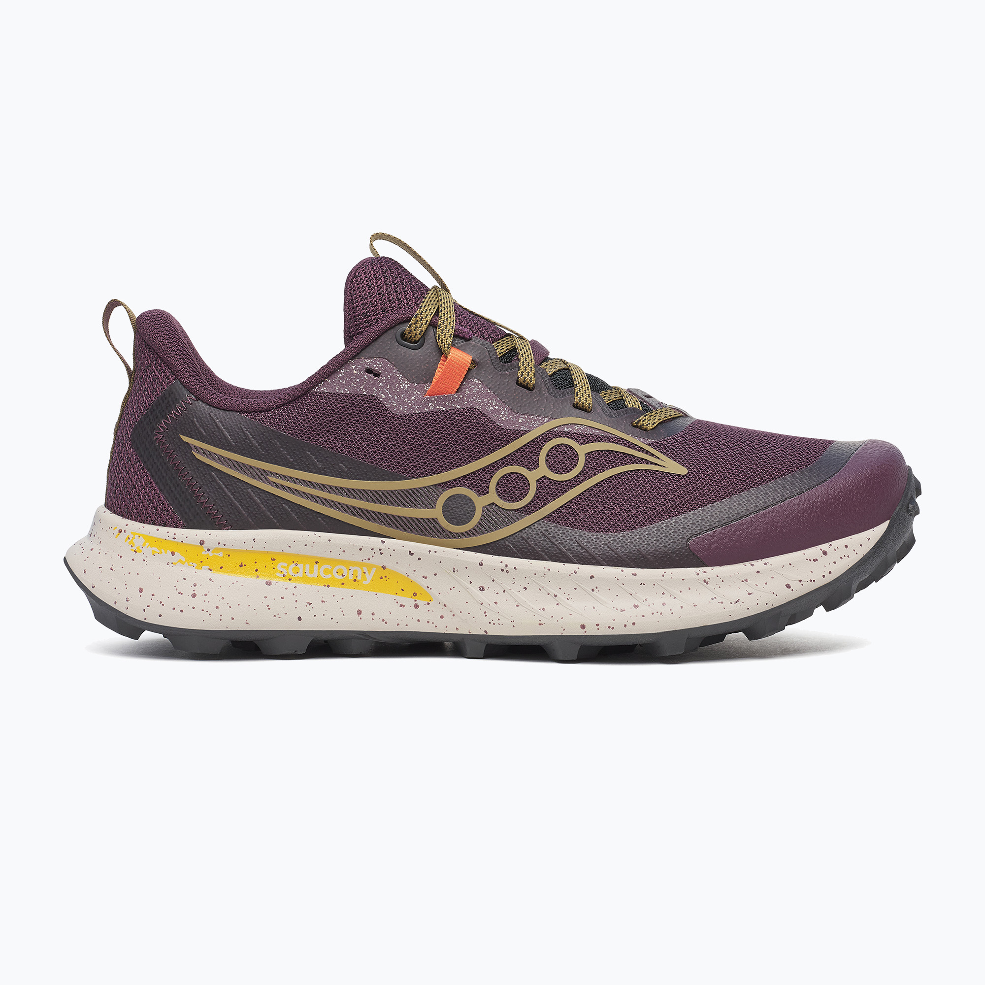 Buty do biegania męskie Saucony Peregine 15 wine/kodiak 