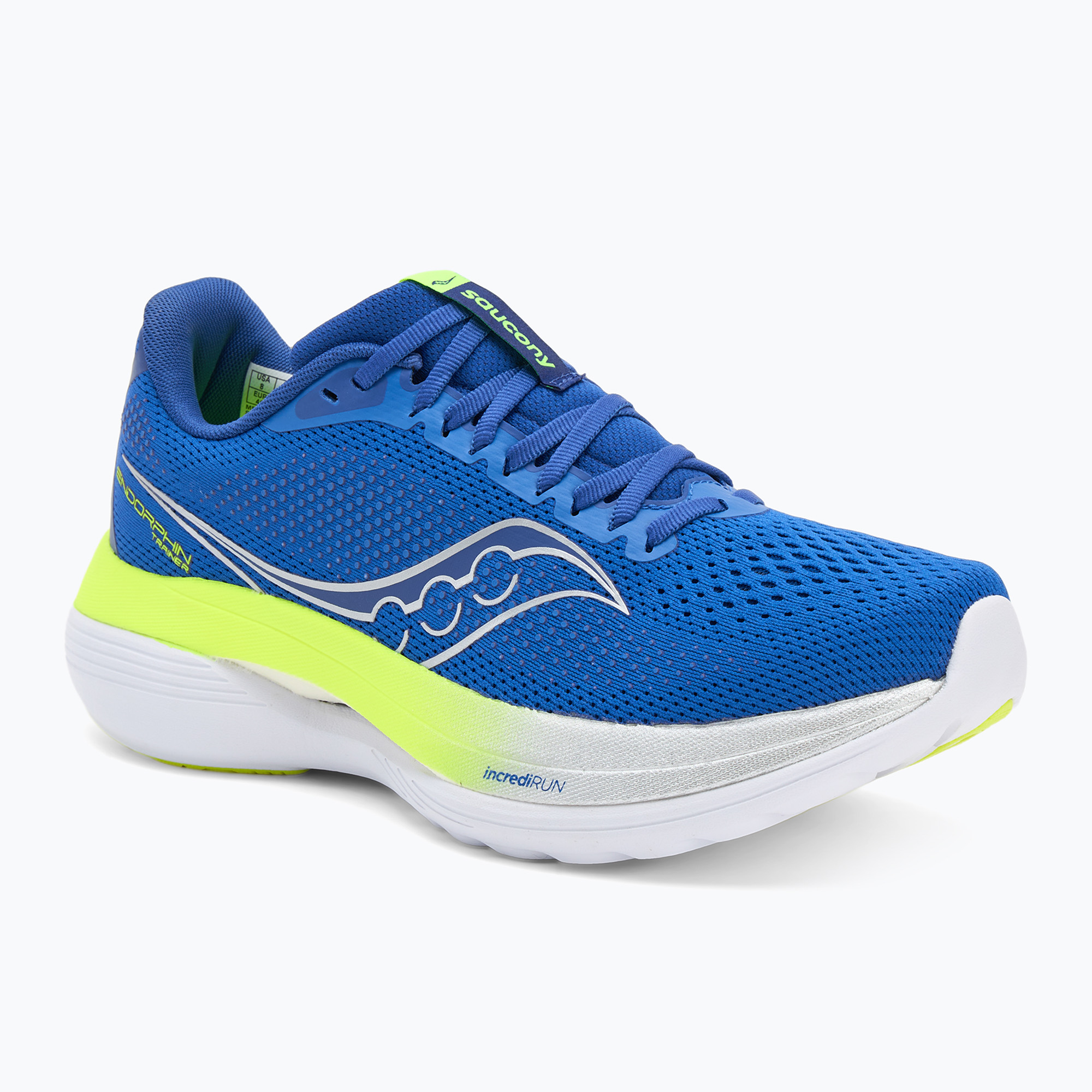 Buty do biegania męskie Saucony Endorphin Trainer lapis/citron 