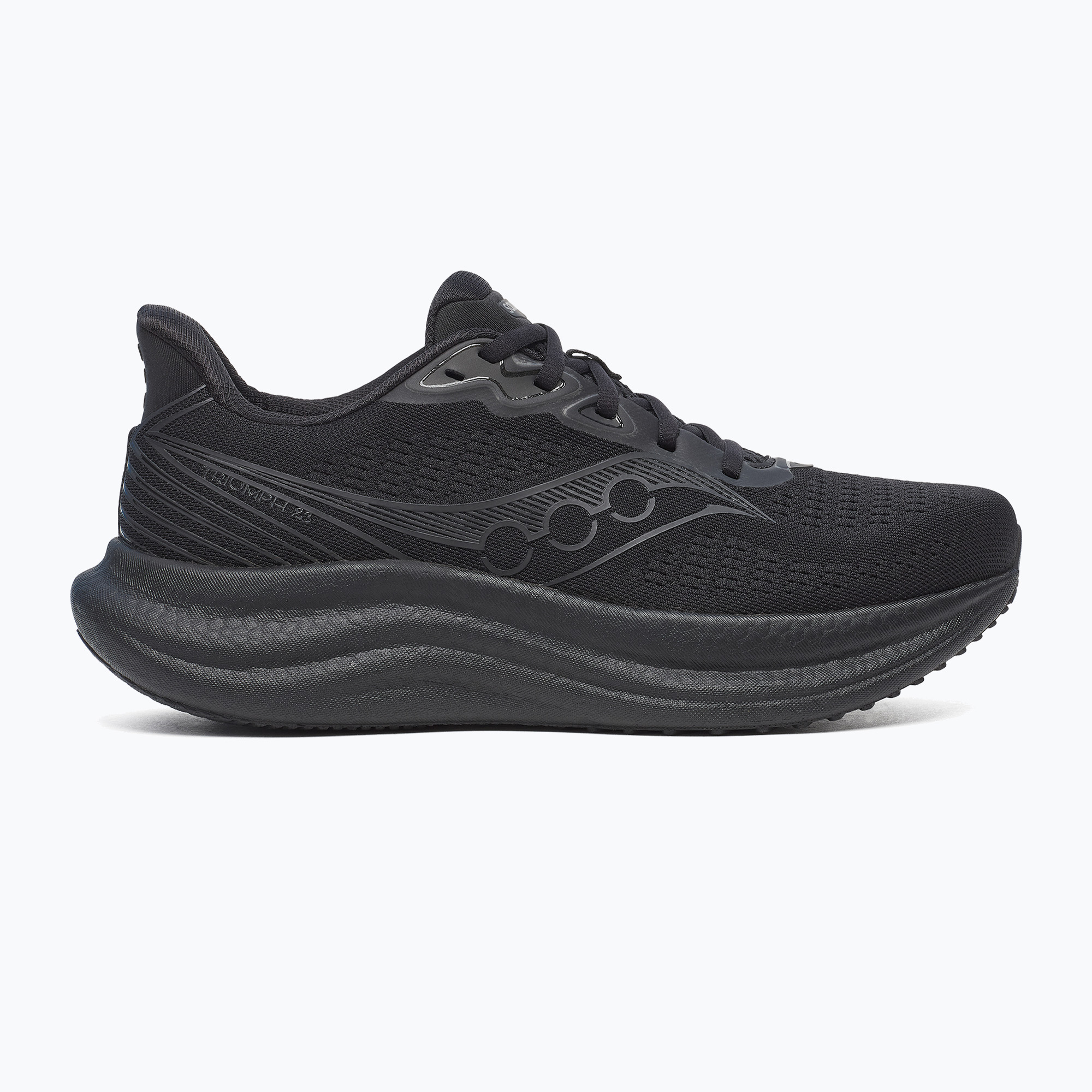 Buty do biegania męskie Saucony Triumph 23 triple black 
