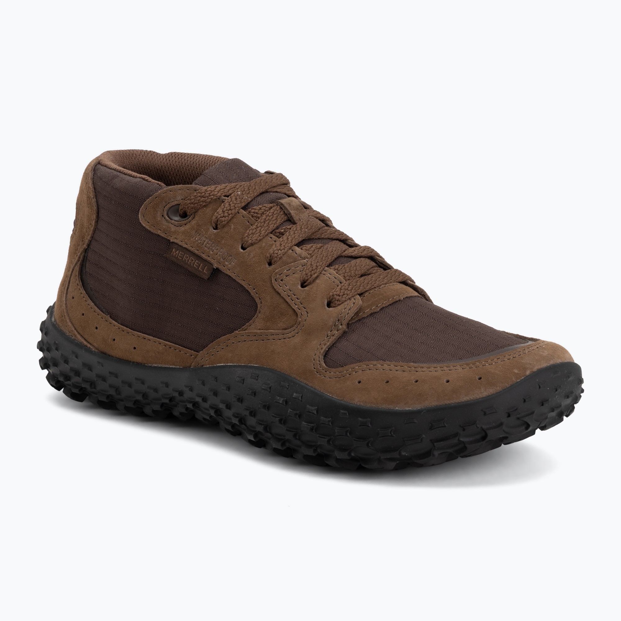 Buty barefoot męskie Merrell Wrapt Sneaker Mid Wp coffee | WYSYŁKA W 24H | 30 DNI NA ZWROT
