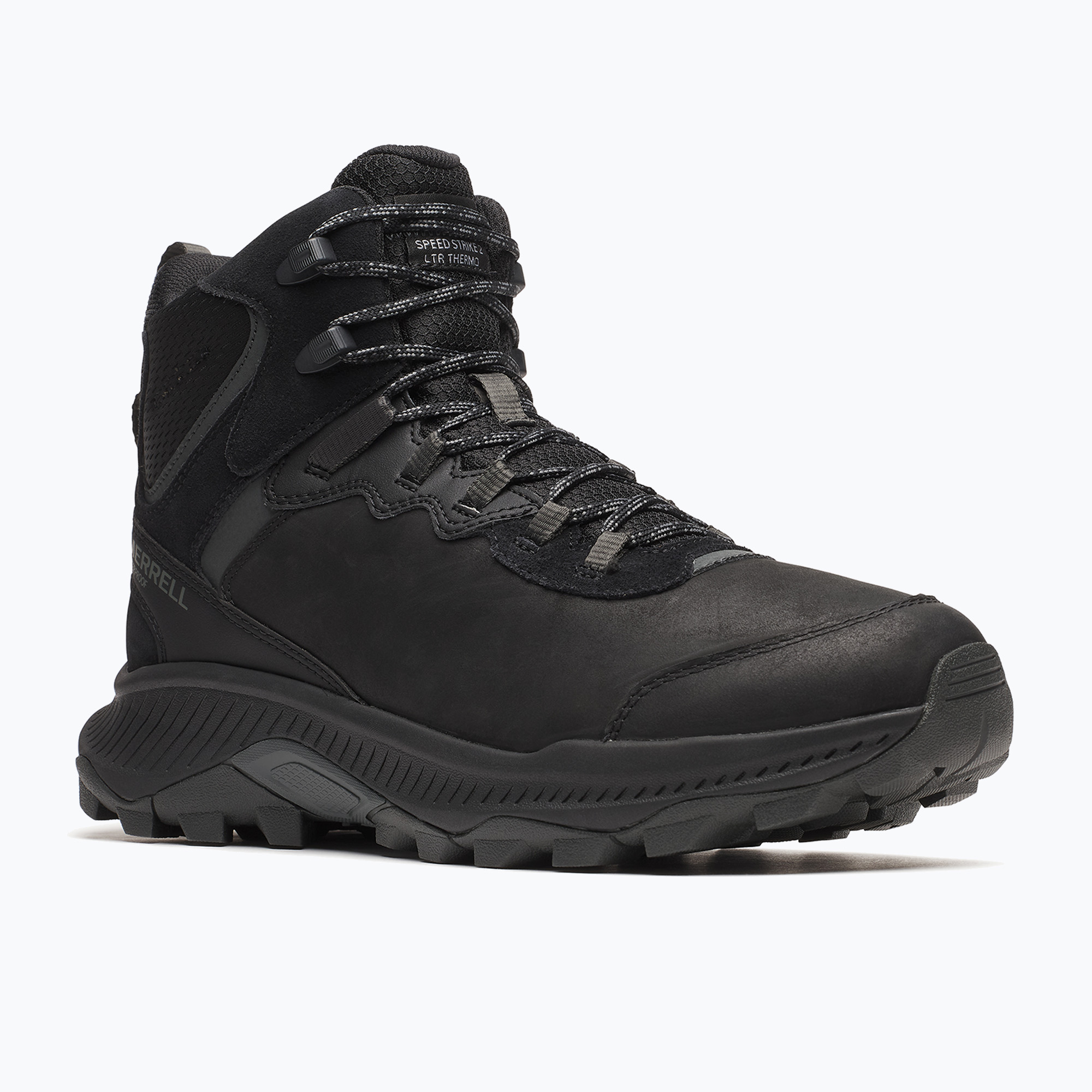 Încălțăminte de drumeție pentru bărbați Merrell Speed Strike 2 Ltr Thrm Mid Wp black (Speed Strike 2 Ltr Thrm Mid Wp J066051)
