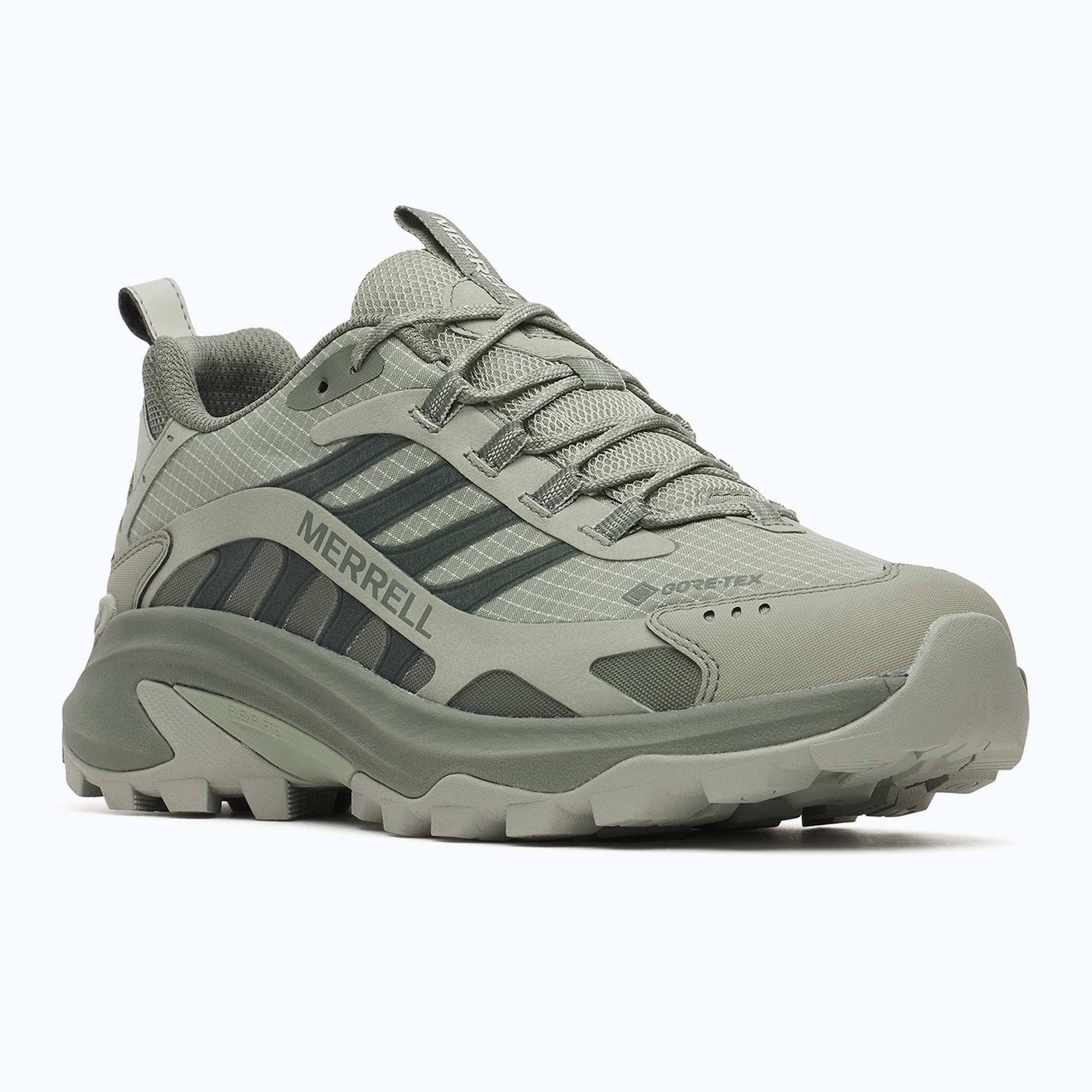 Buty turystyczne męskie Merrell Moab Speed 2 Ltr Wp white sage 