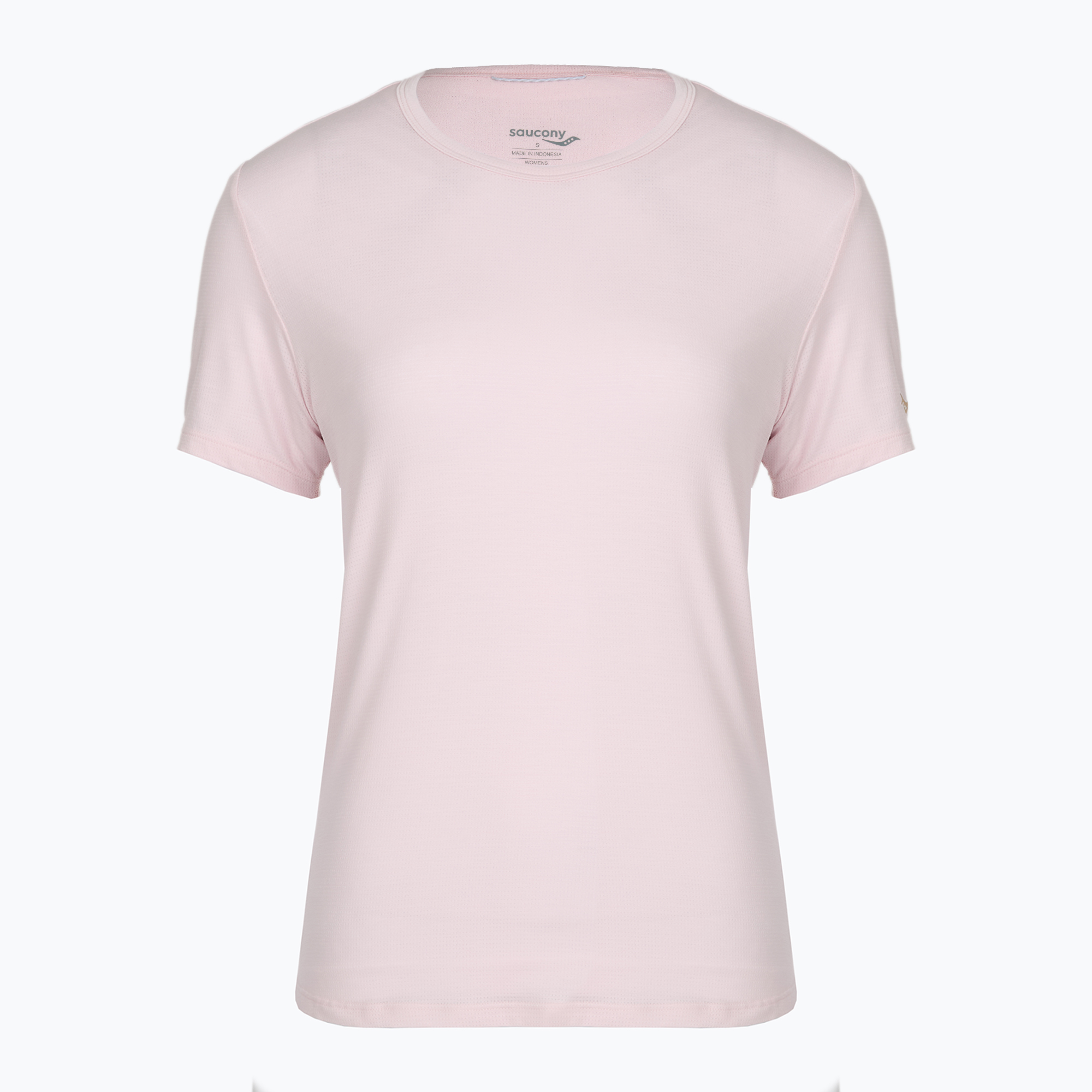 Дамска тениска за бягане Saucony Stopwatch silk heather