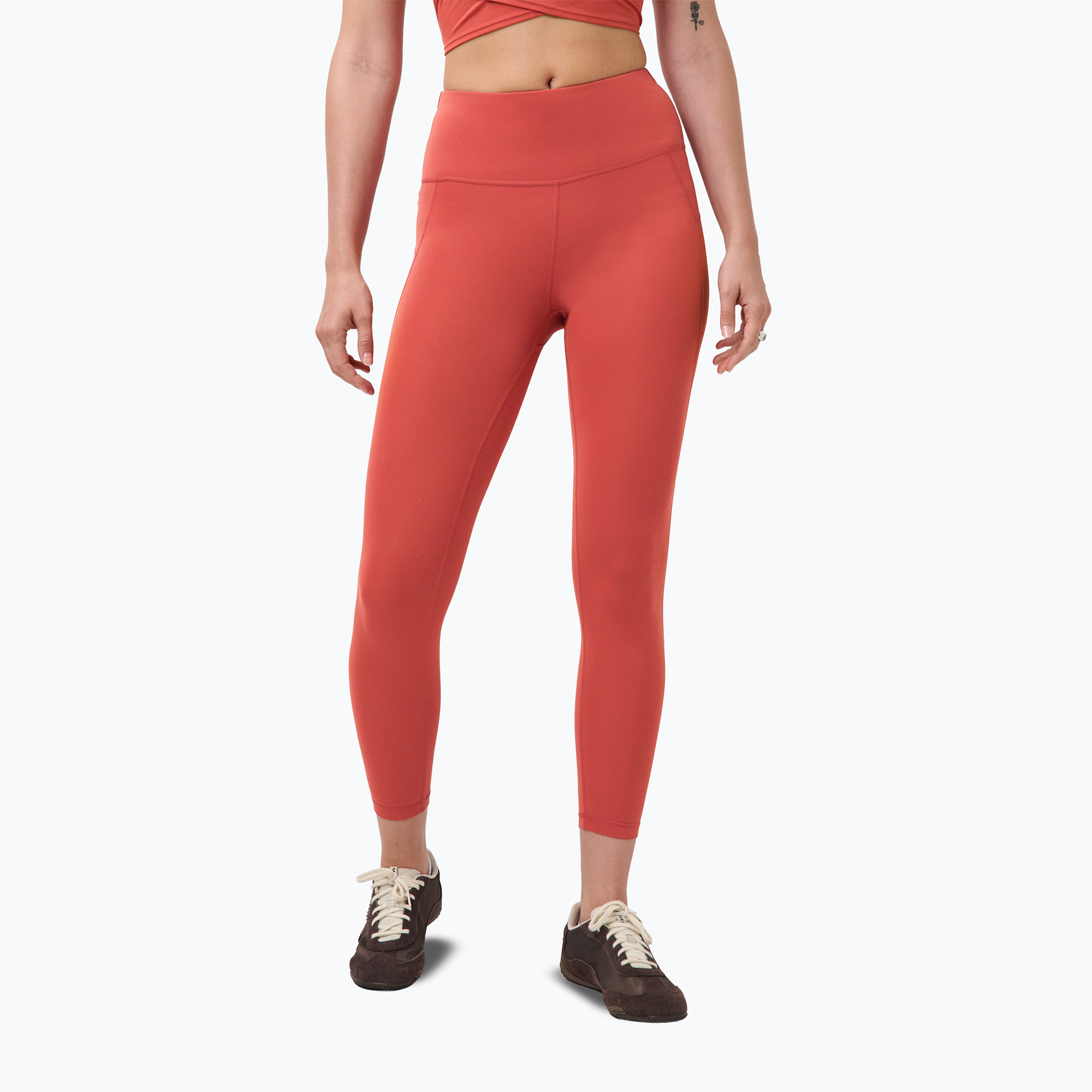 Дамски тренировъчен клин Sweaty Betty All Day 7/8 terrazzo red