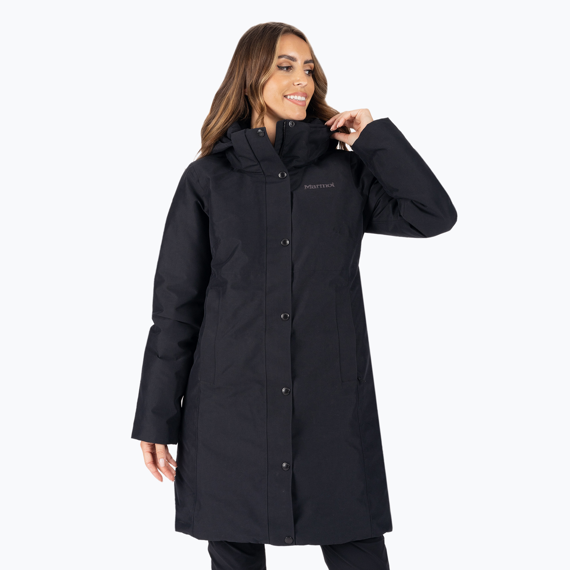 Płaszcz przeciwdeszczowy damski Marmot Chelsea Coat black 