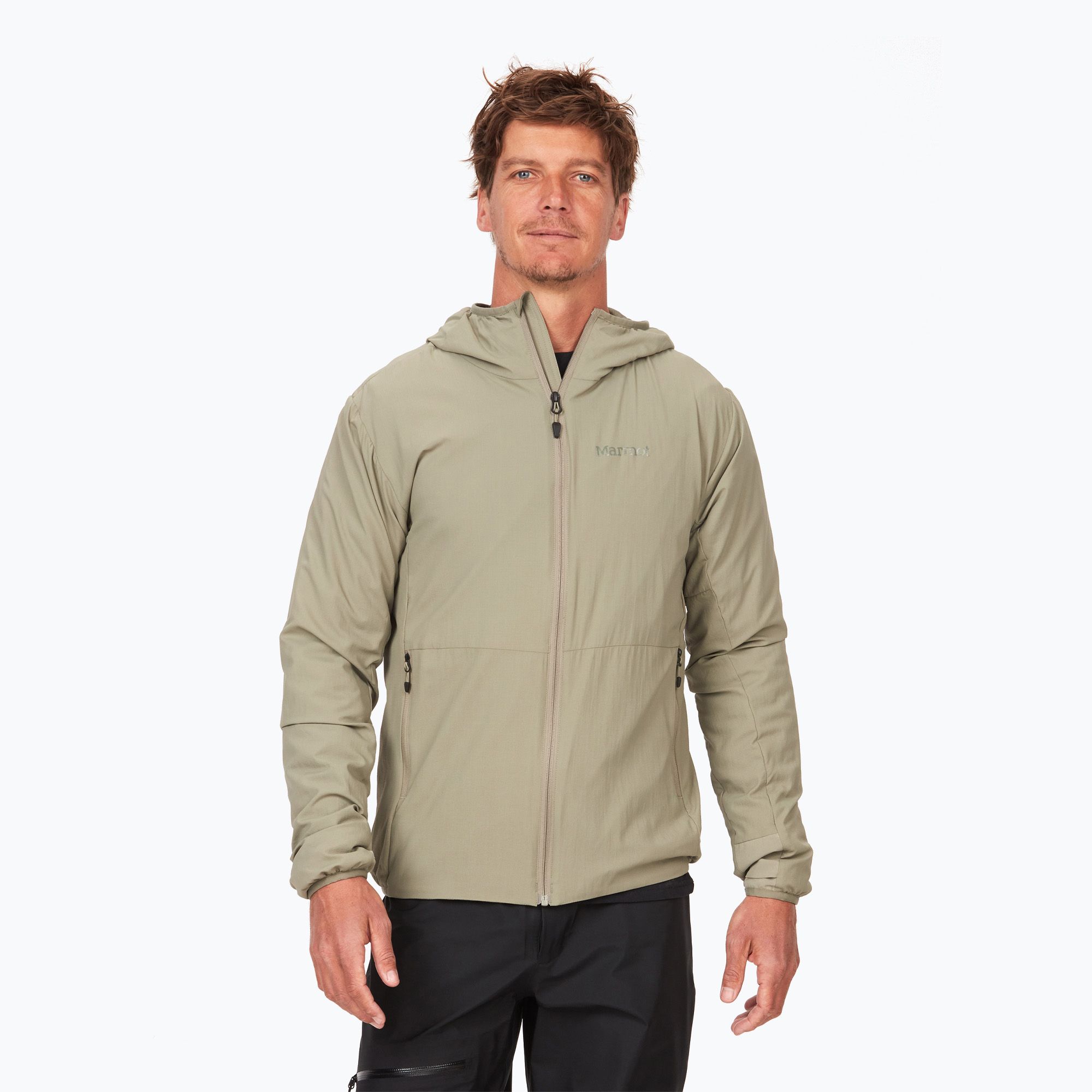Kurtka hybrydowa męska Marmot Alt HB Hoody vetiver 