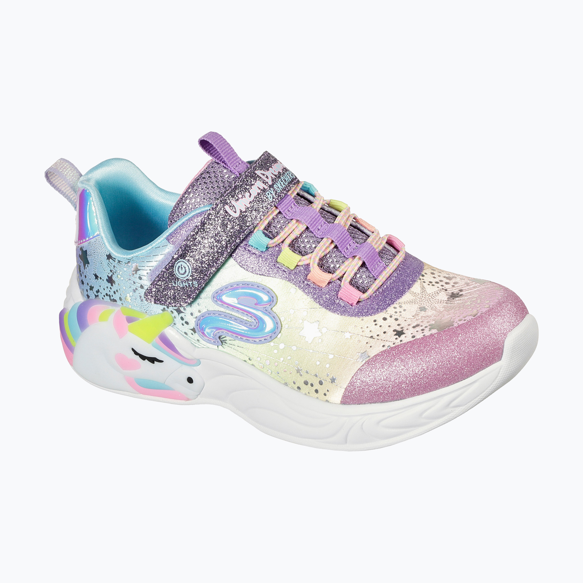 Buty dziecięce SKECHERS Unicorn Dreams purple/multi 