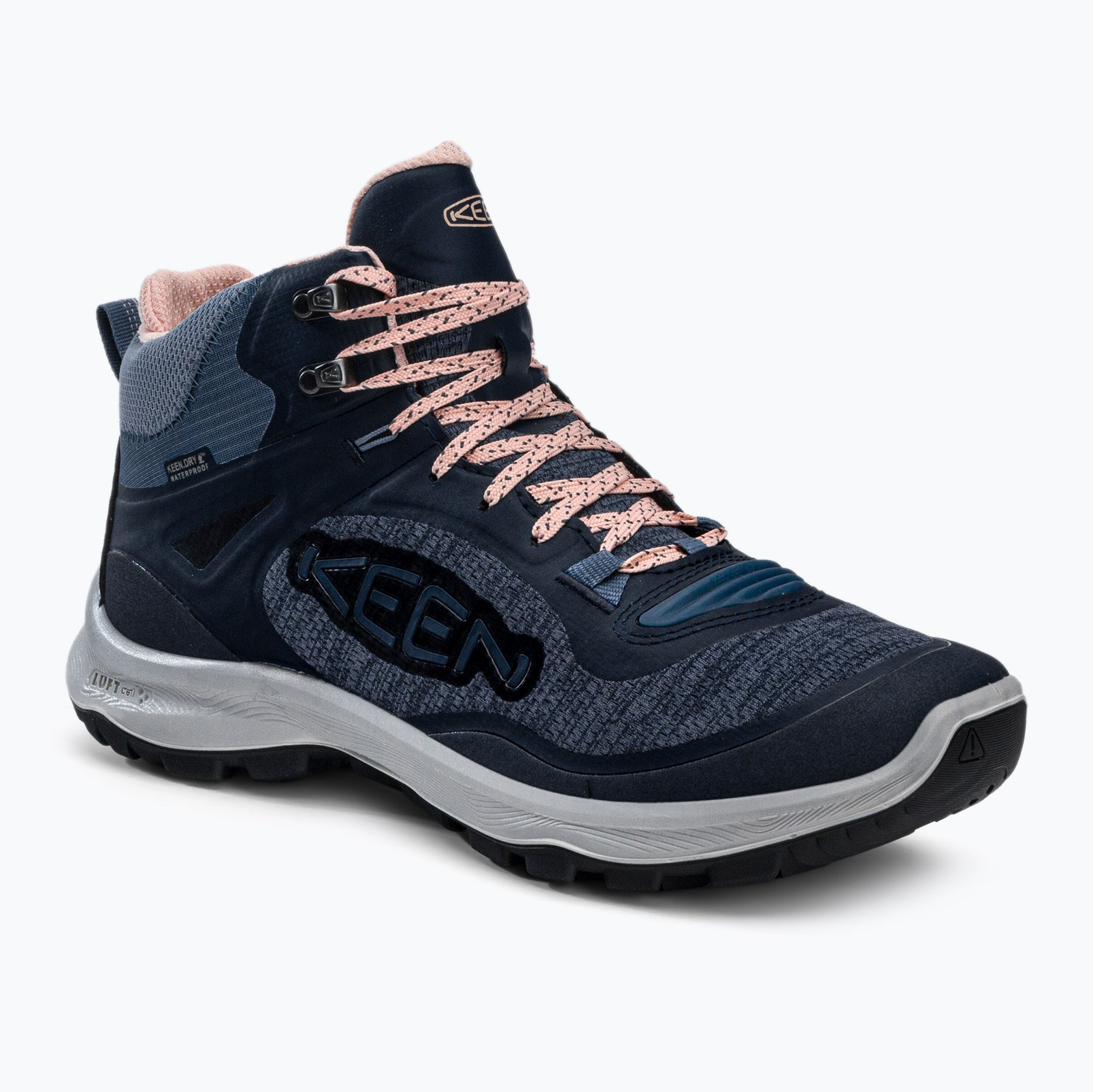 Buty trekkingowe damskie KEEN Terradora Flex Mid WP vintage indigo/peachy keen 