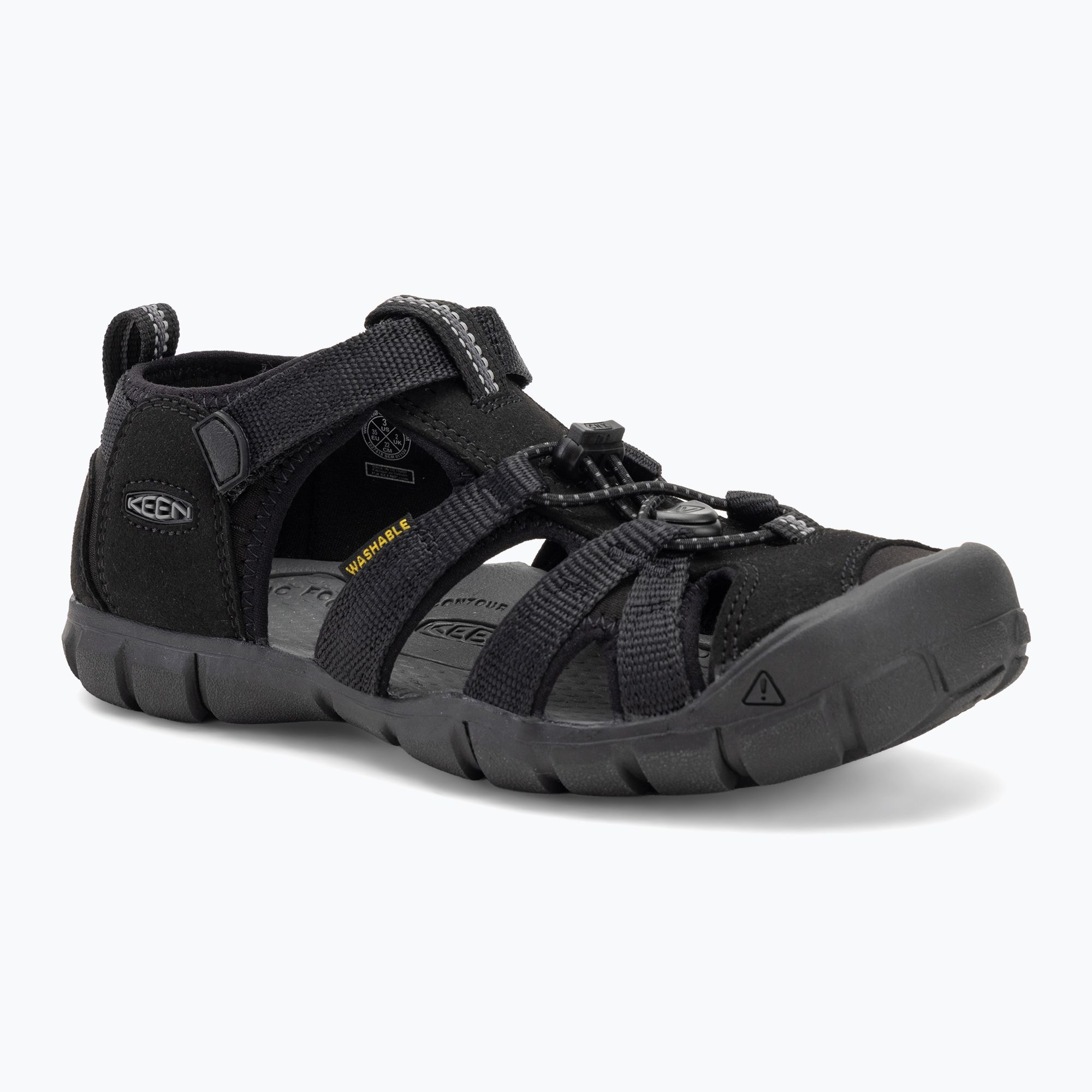 KEEN Seacamp II CNX junior sandals black/ grey (34 EU)