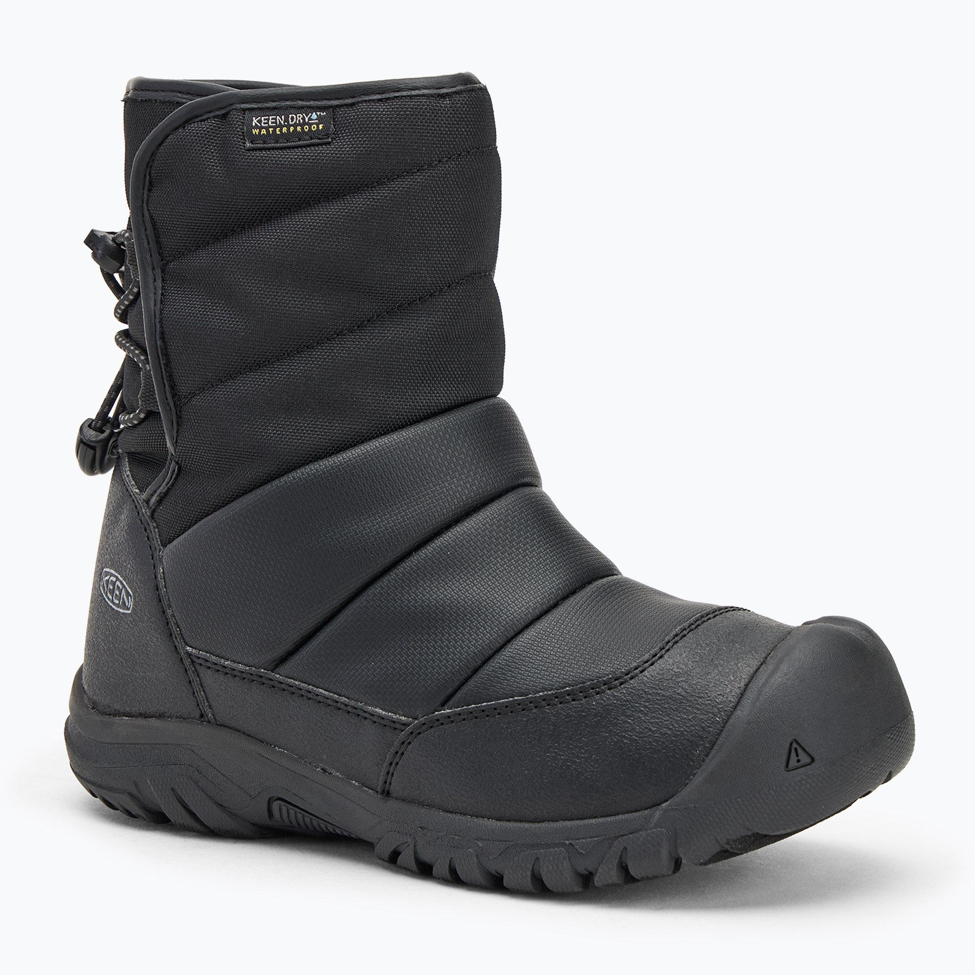 Śniegowce juniorskie KEEN Puffrider WP black/steel grey 