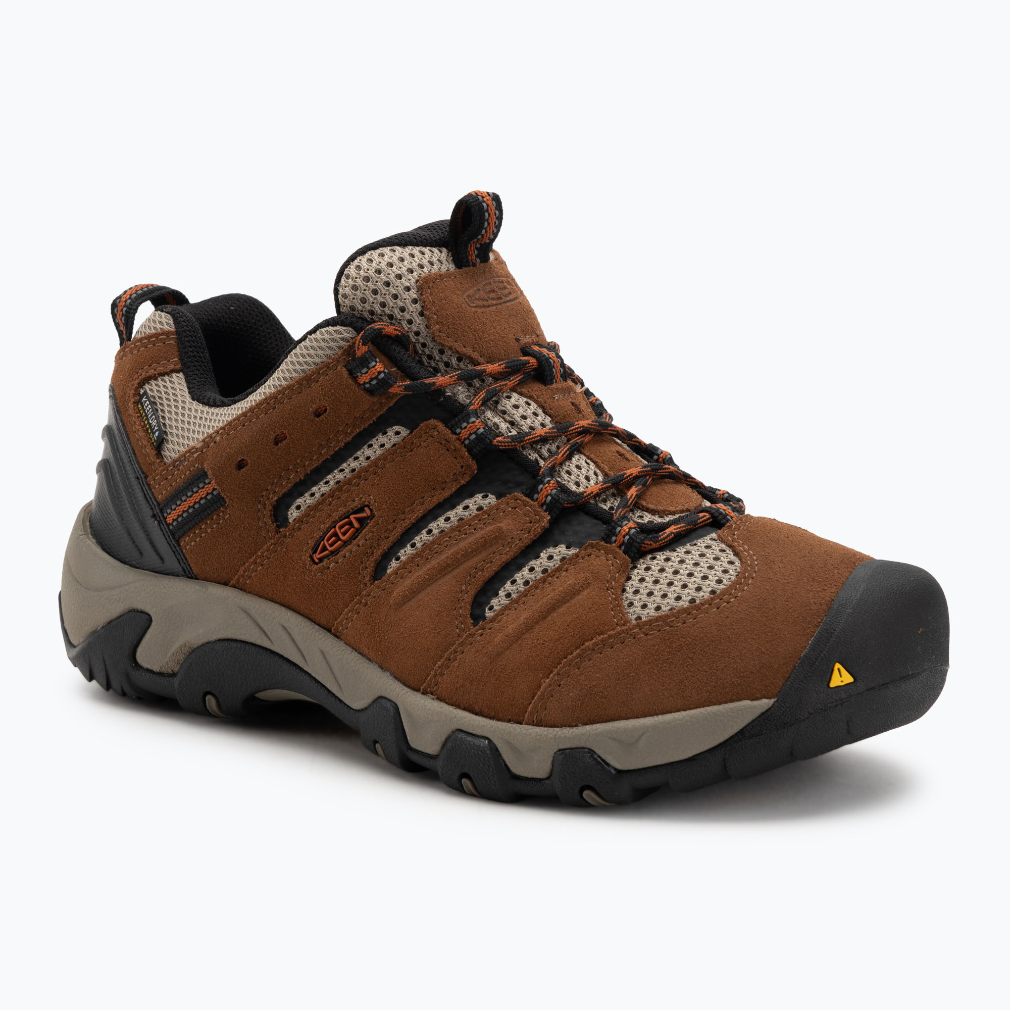 Buty trekkingowe męskie KEEN Headout Waterproof bison/fossil orange 