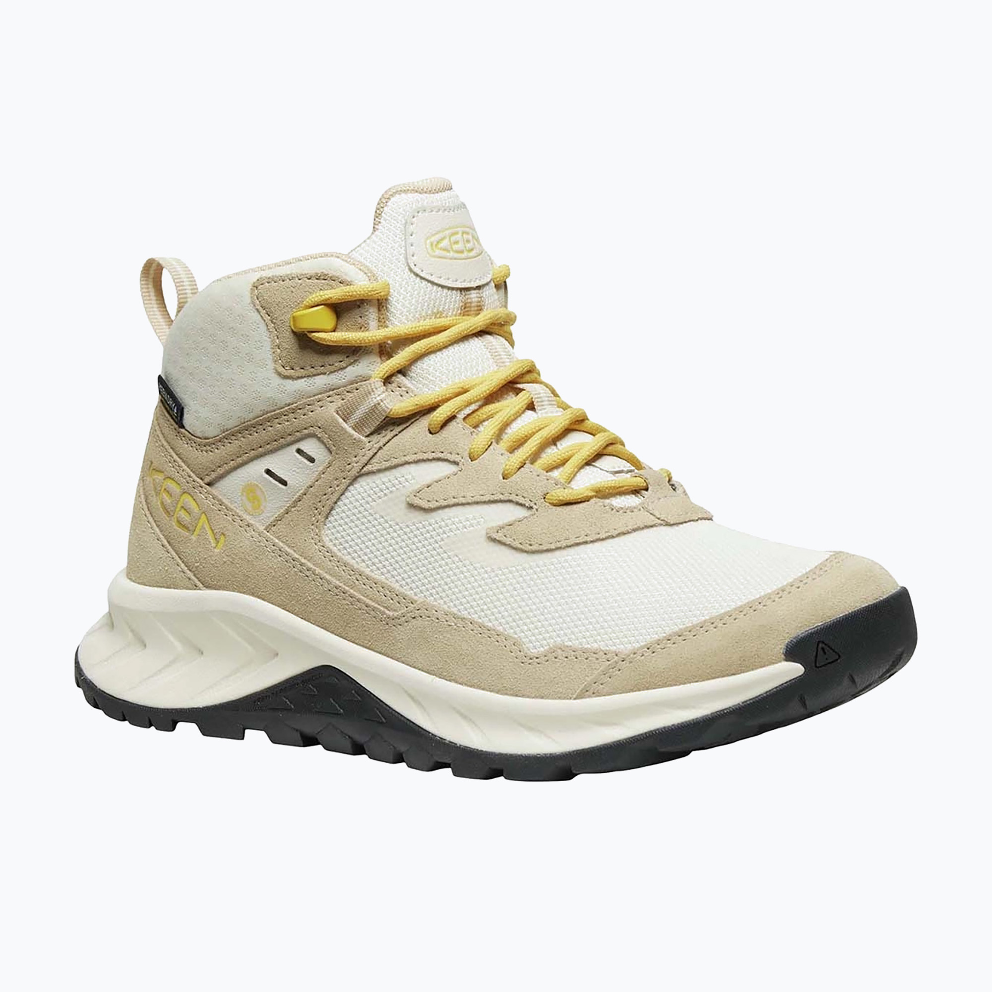 Buty trekkingowe damskie Keen Hightrail Mid Waterproof Birch birch/daffodil 