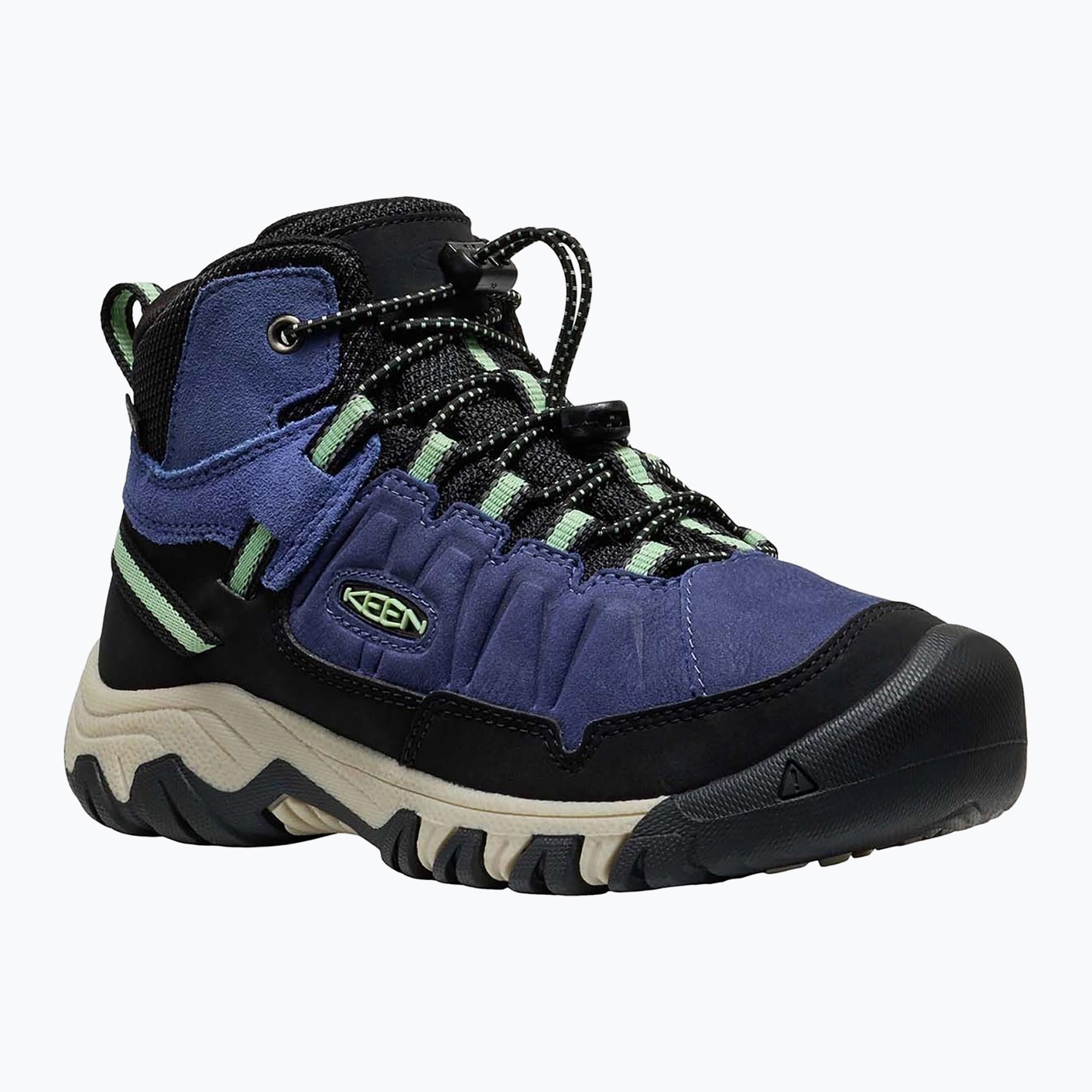 Buty trekkingowe dziecięce KEEN Targhee IV Mid Waterproof skipper blue/hemlock