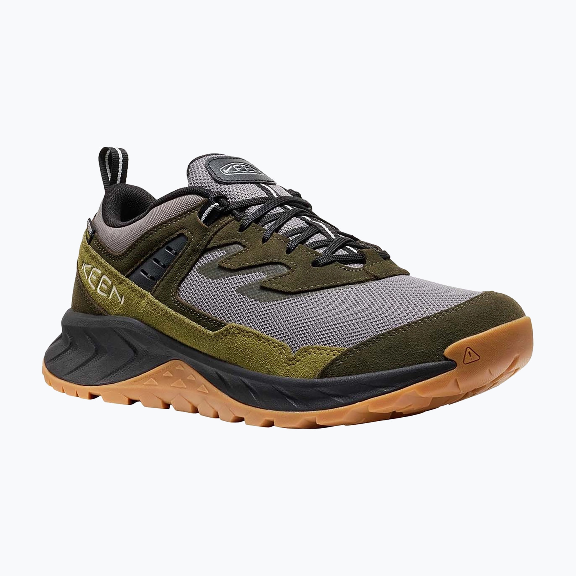 Pánske trekové topánky KEEN Hightrail Waterproof Steel grey/forest night (Hightrail Waterproof Steel 1031121)