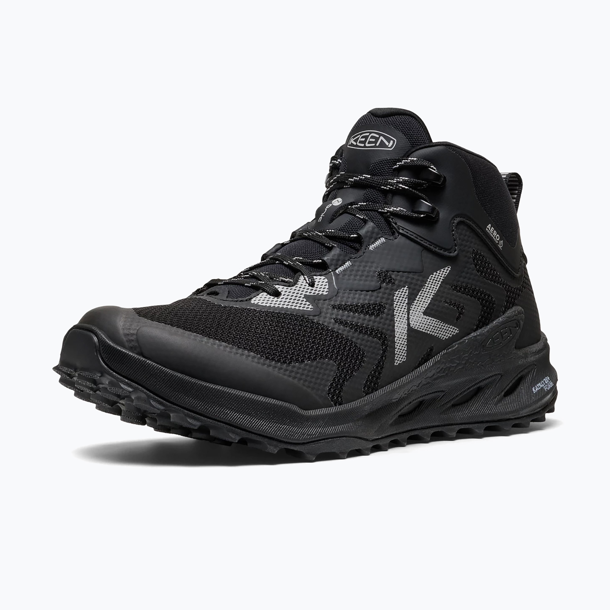 Încălțăminte de trekking pentru bărbați KEEN Zionic Nxt Mid Wp triple black