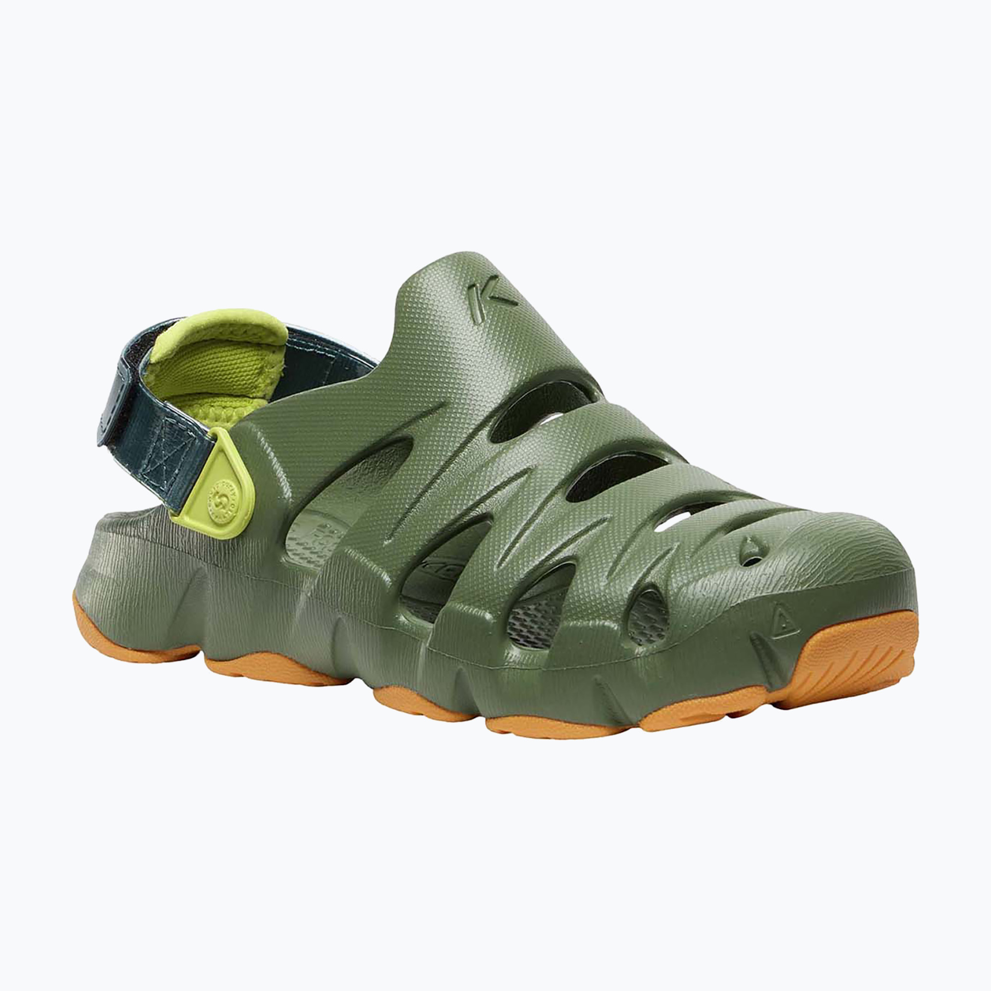 Детски сандали KEEN Hyperflt green/orange peel